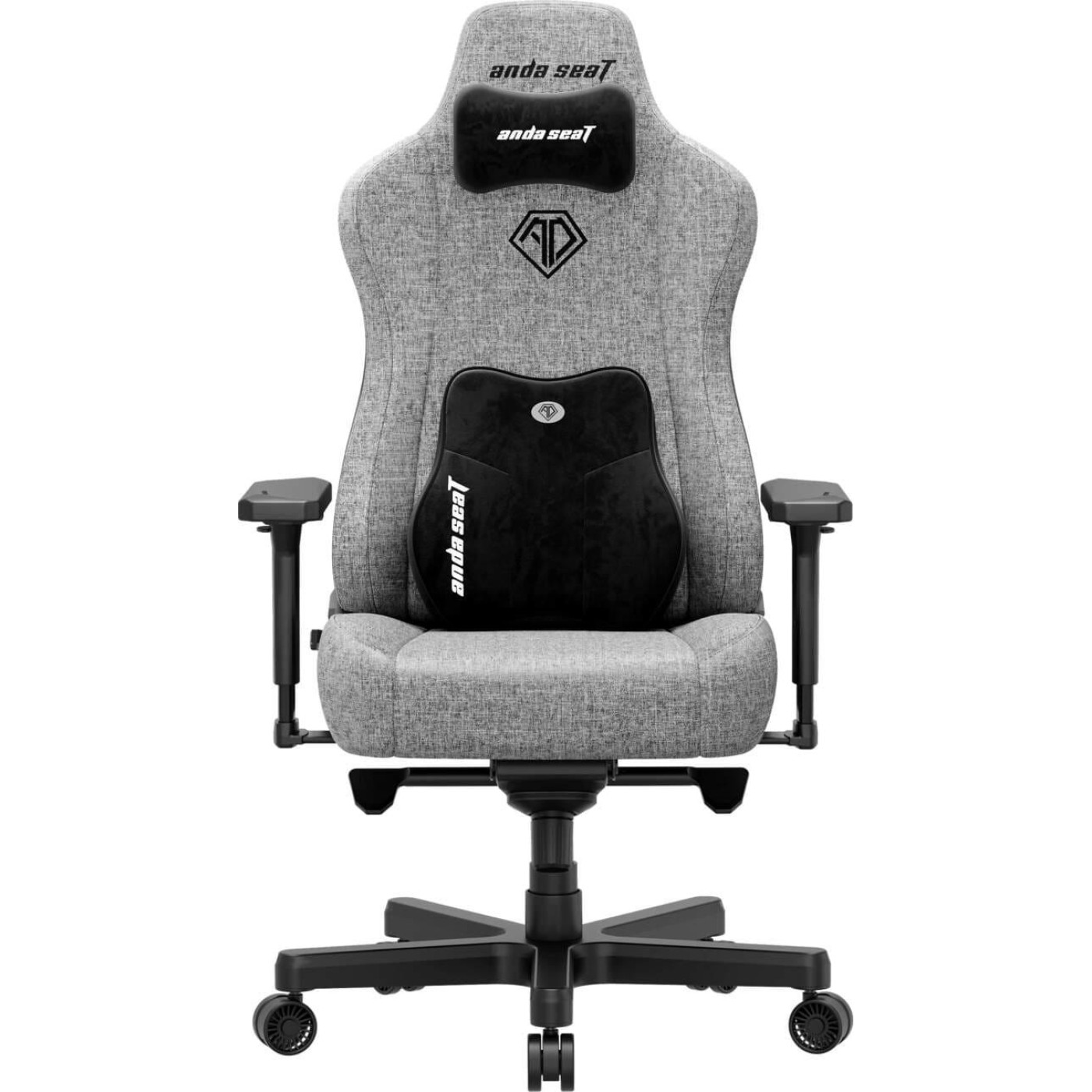 Игровое кресло Anda Seat Kaiser 3E Grey Fabric Size XL (AD23YC-XL-09-G-CF-G01)