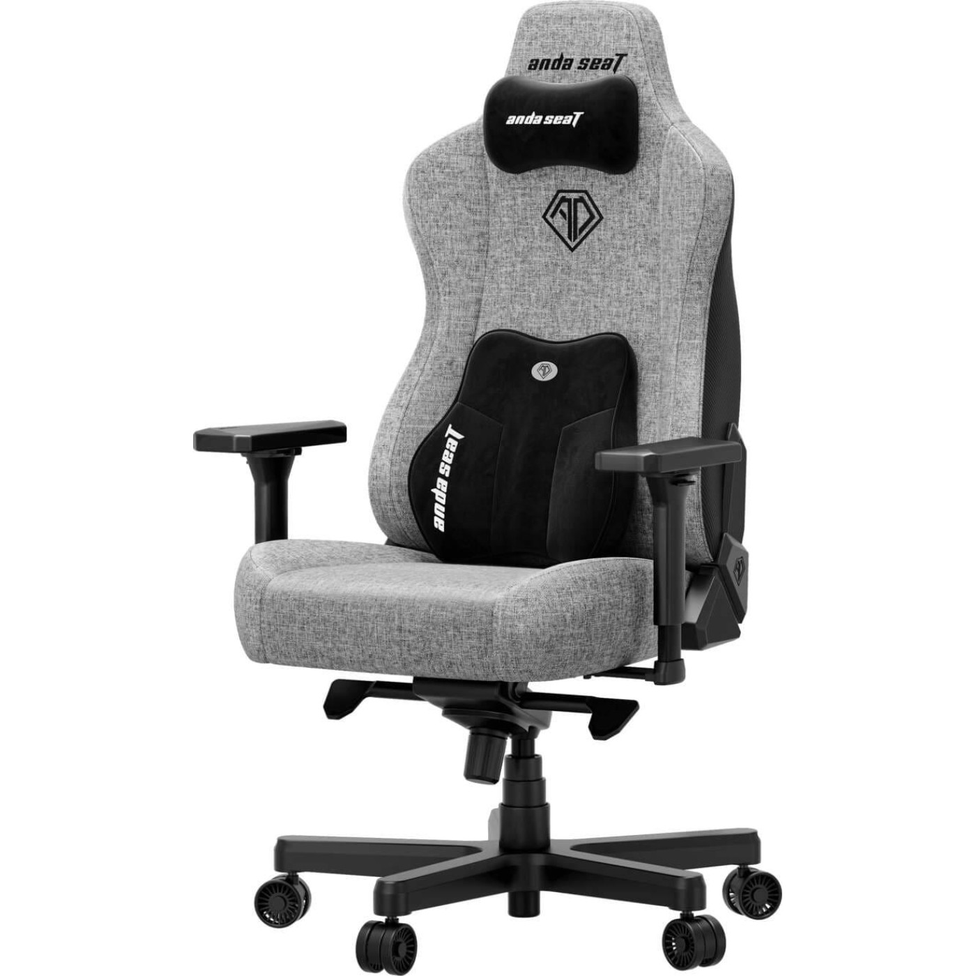 Игровое кресло Anda Seat Kaiser 3E Grey Fabric Size XL (AD23YC-XL-09-G-CF-G01)