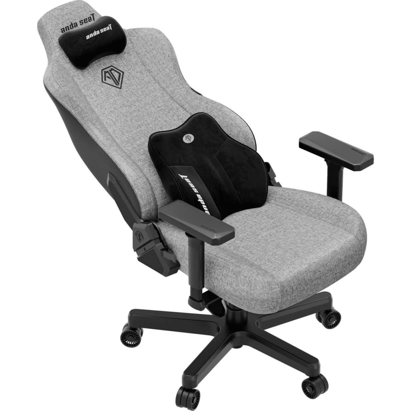 Игровое кресло Anda Seat Kaiser 3E Grey Fabric Size XL (AD23YC-XL-09-G-CF-G01)