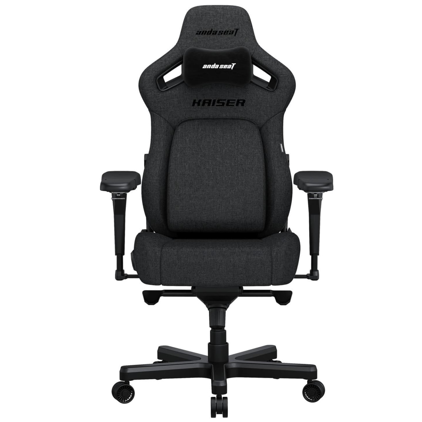 Игровое кресло Anda Seat Kaiser 4 Dark Gray Fabric Size L (AD12YDDC-L-20-GB-CF)