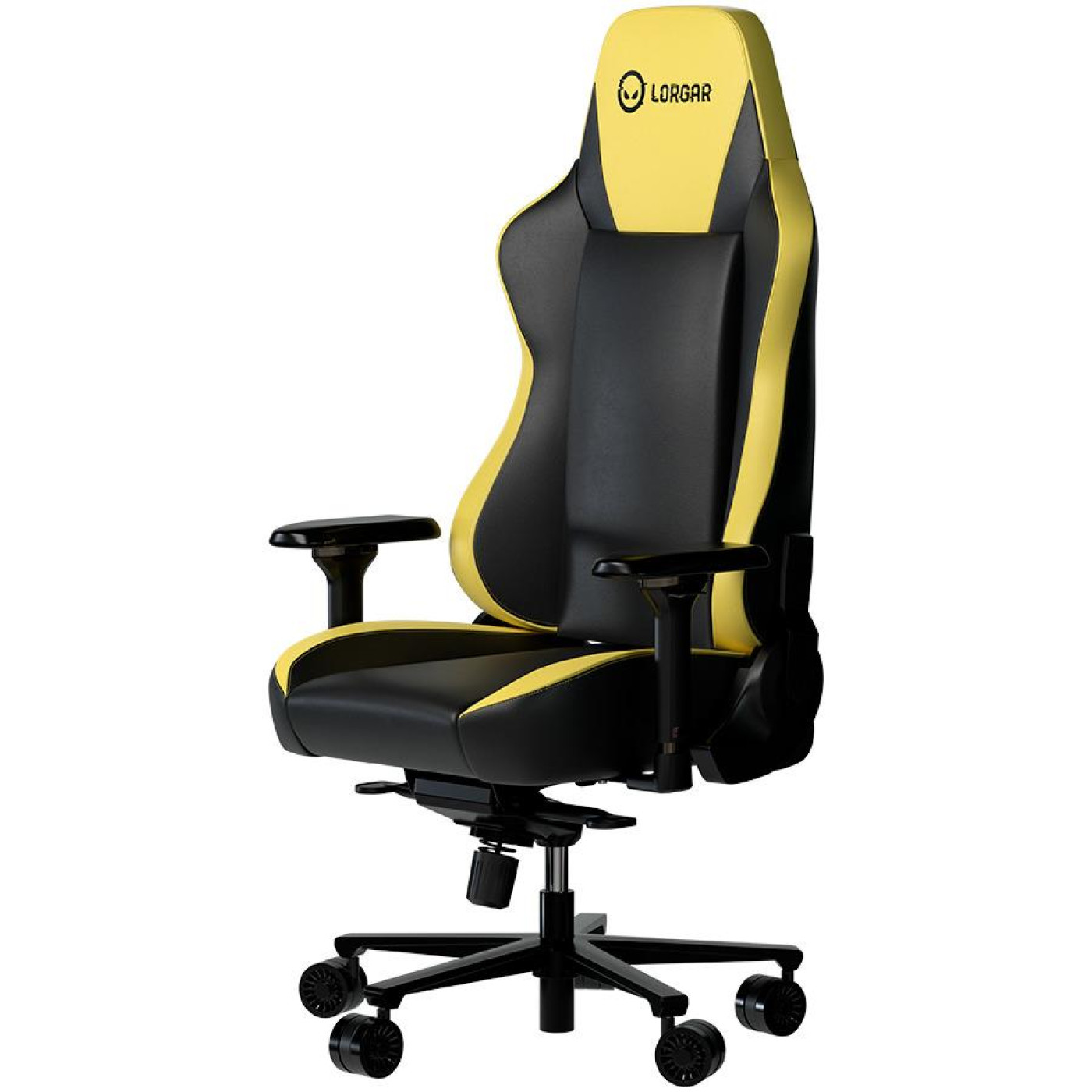 Ігрове крісло Lorgar Base 311 Black/Yellow (LRG-CHR311BY)