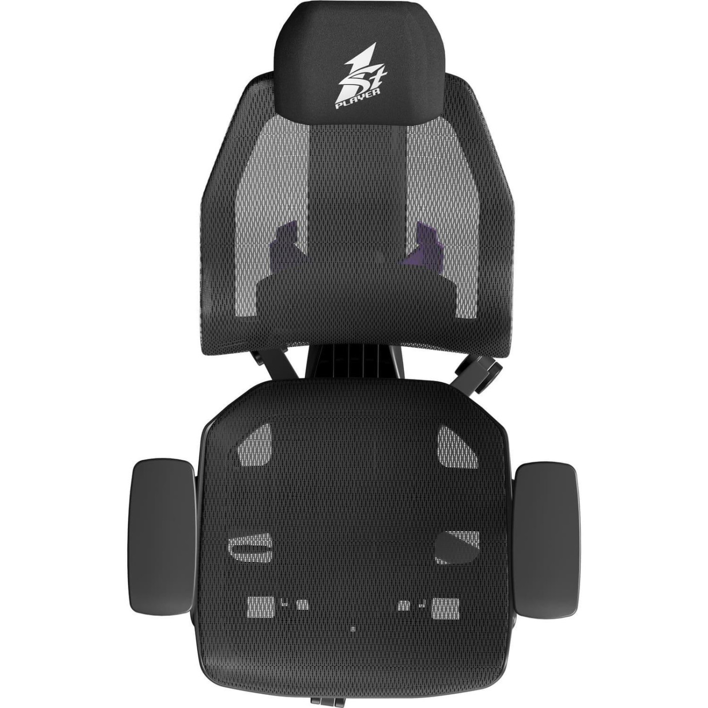 Ігрове крісло 1stPlayer Ergo Aero (ERGO-AR-BK)