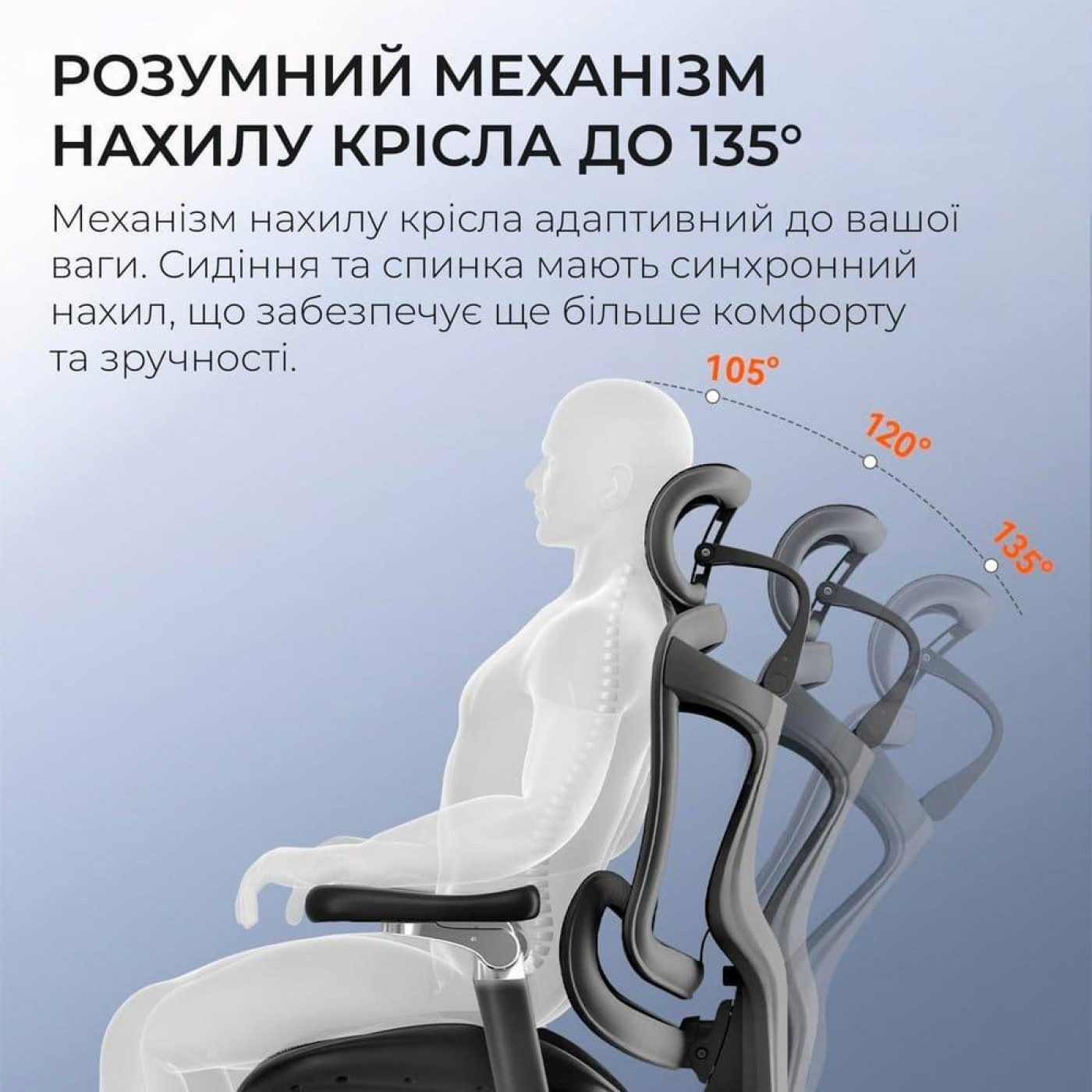 Игровое кресло Sihoo DORO C300 Pro Mesh Black (DORO-C300-PRO-M101)