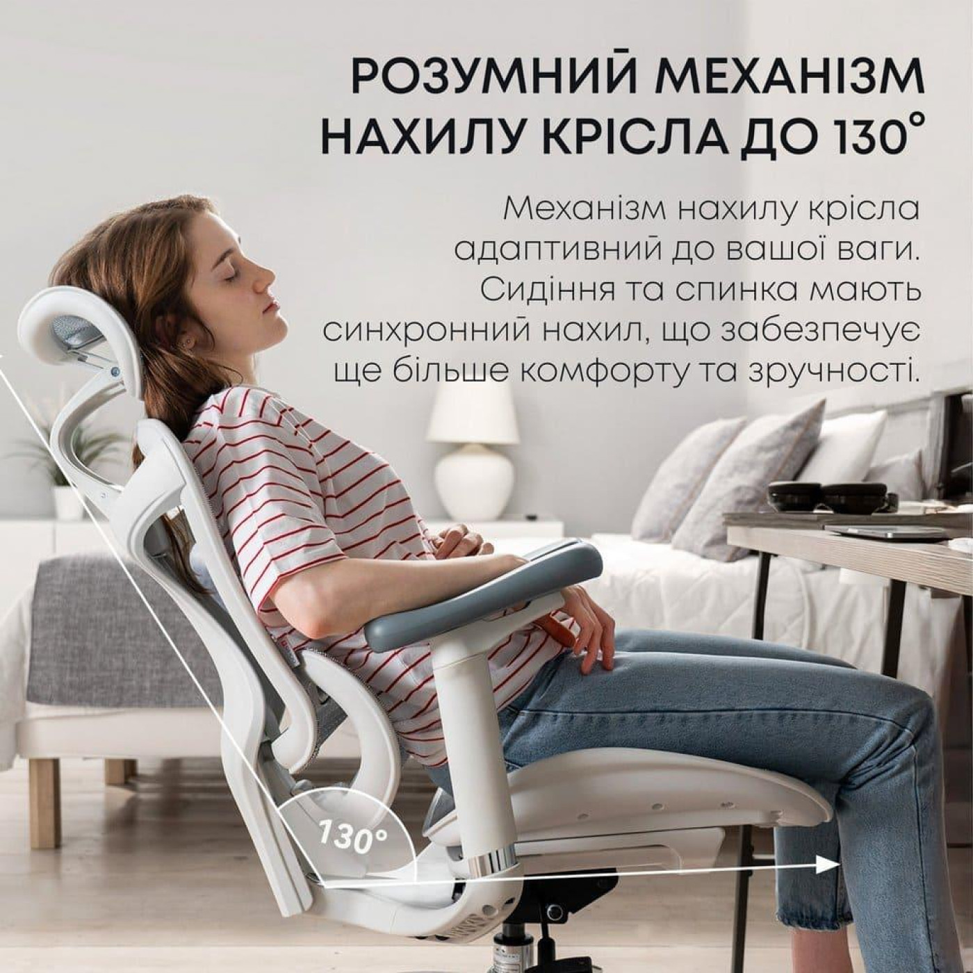 Игровое кресло Sihoo DORO C300L Mesh White (DORO-C300L-A3-102)