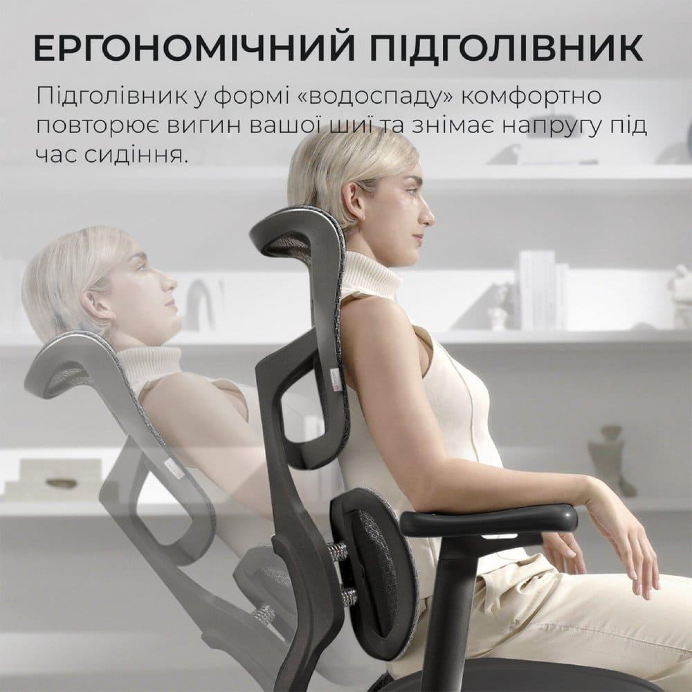 Игровое кресло Sihoo DORO S100 Mesh Black (S100-M301)