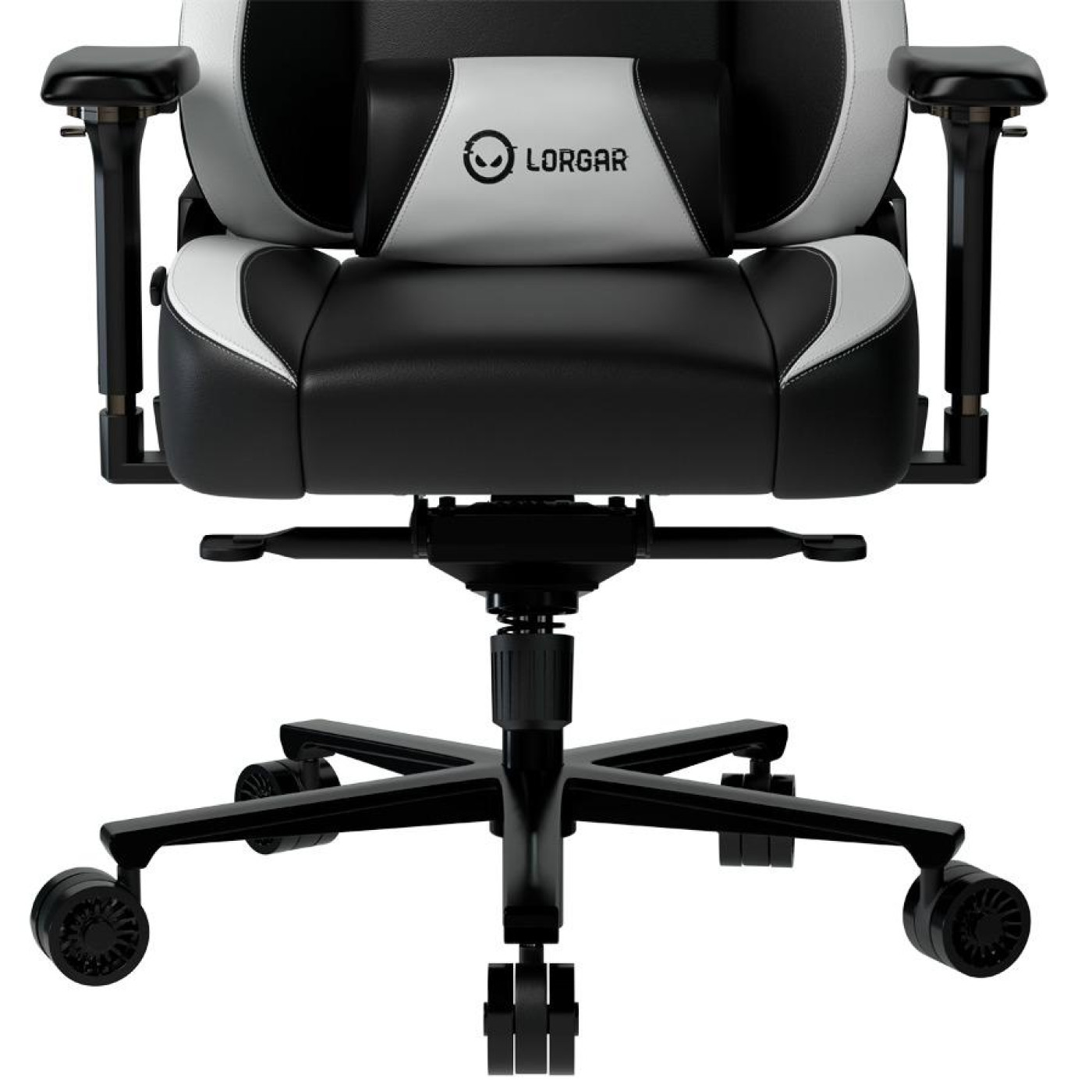 Ігрове крісло Lorgar Base 311 Black/White (LRG-CHR311BW)