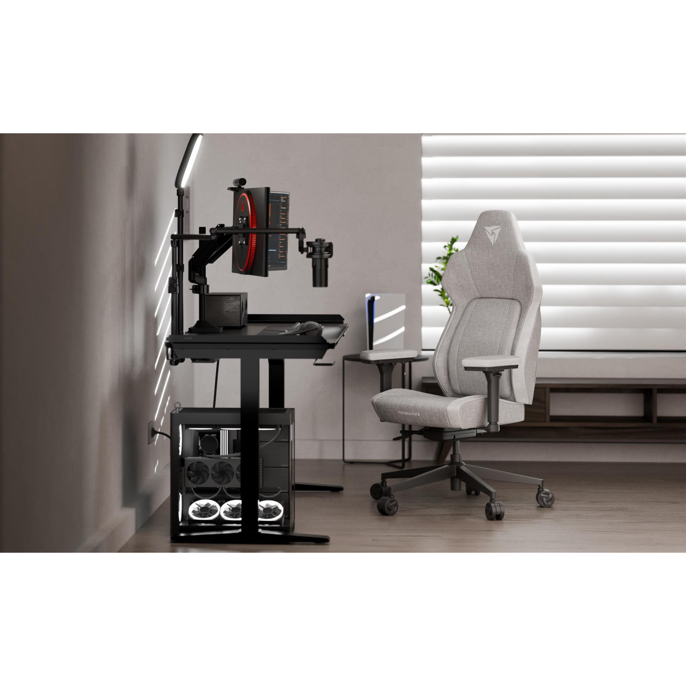 Игровое кресло TX3 Core Smart Loft Light Grey (TEGC-2070104.41)