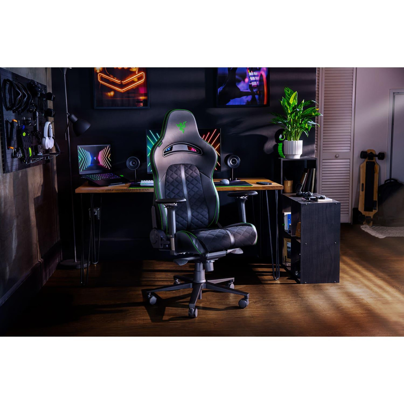 Игровое кресло Razer Enki Green (RZ38-03720100-R3G1)
