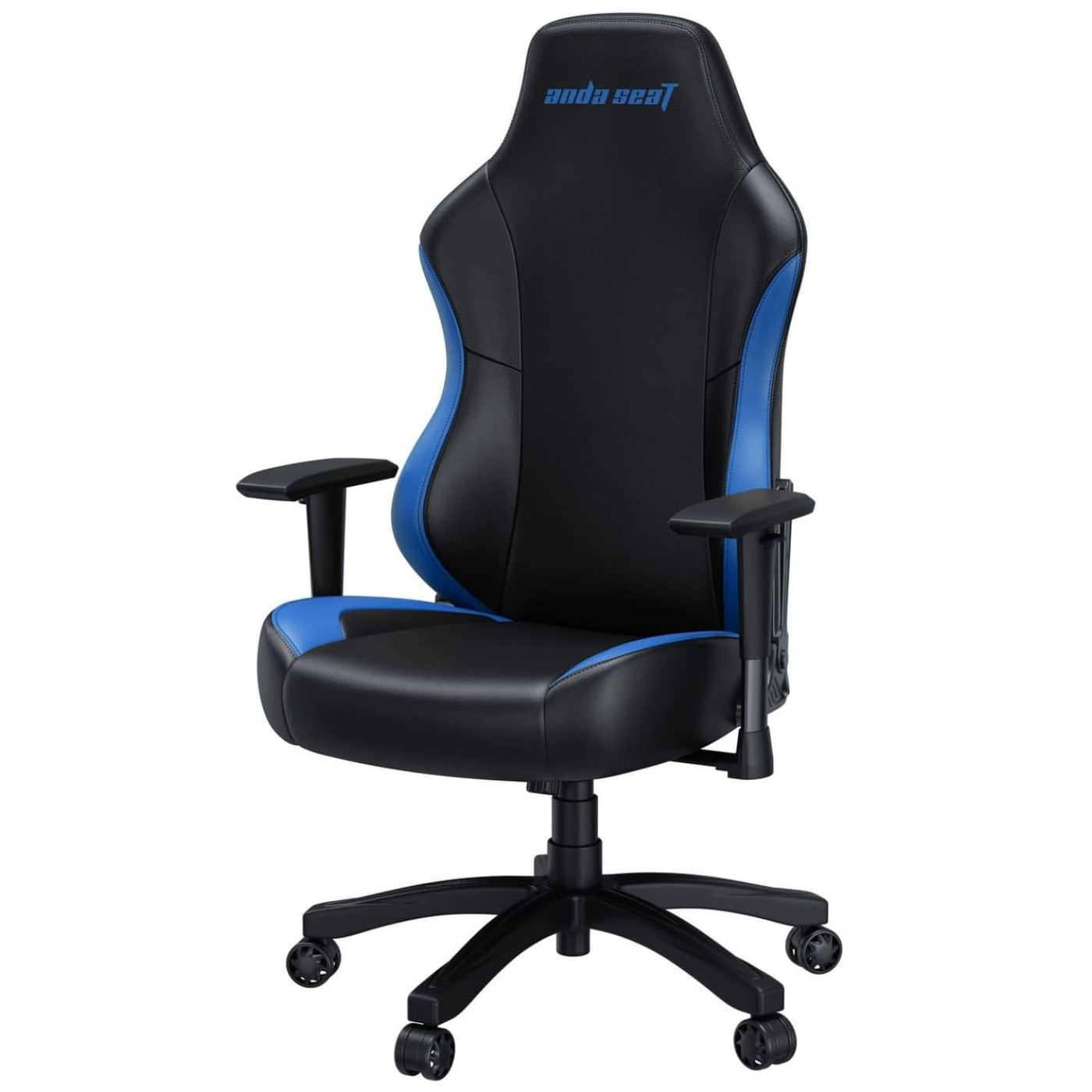 Ігрове крісло Anda Seat Luna Color Size L Black/Blue (AD18-48-BS-PV)