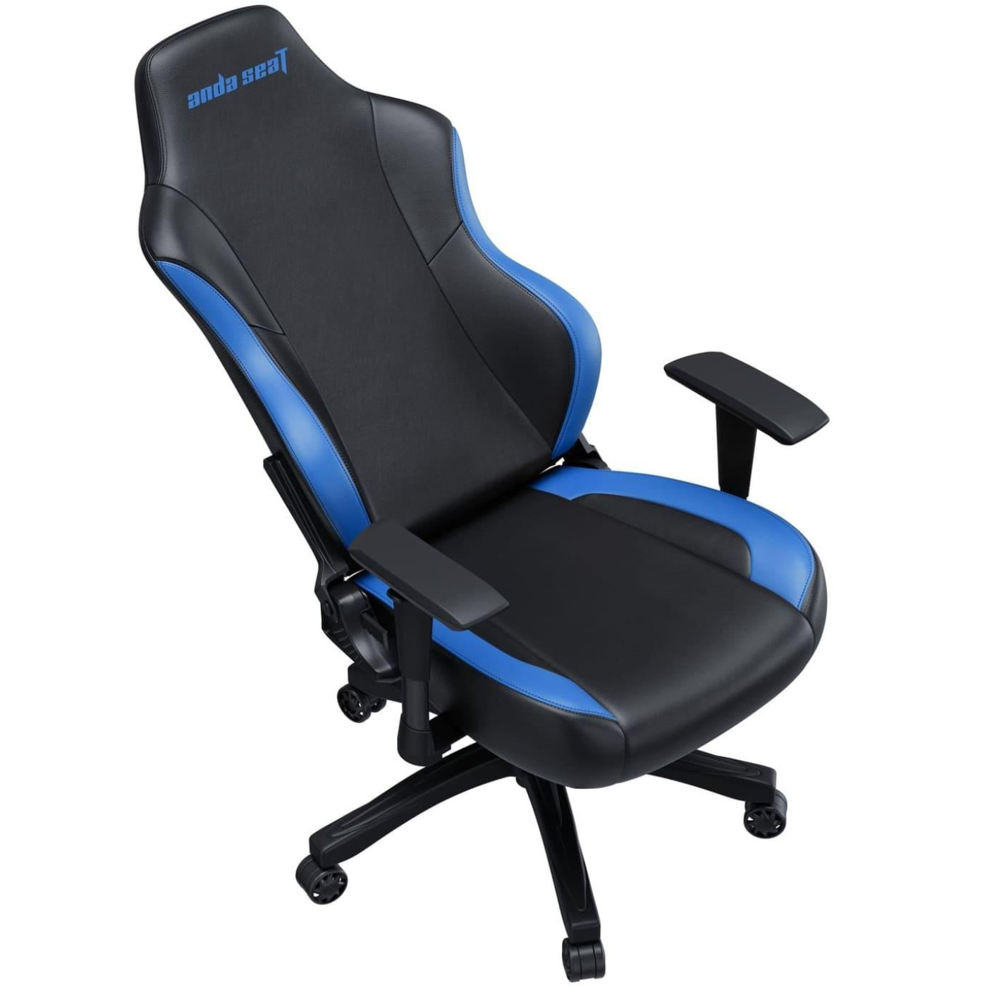 Ігрове крісло Anda Seat Luna Color Size L Black/Blue (AD18-48-BS-PV)