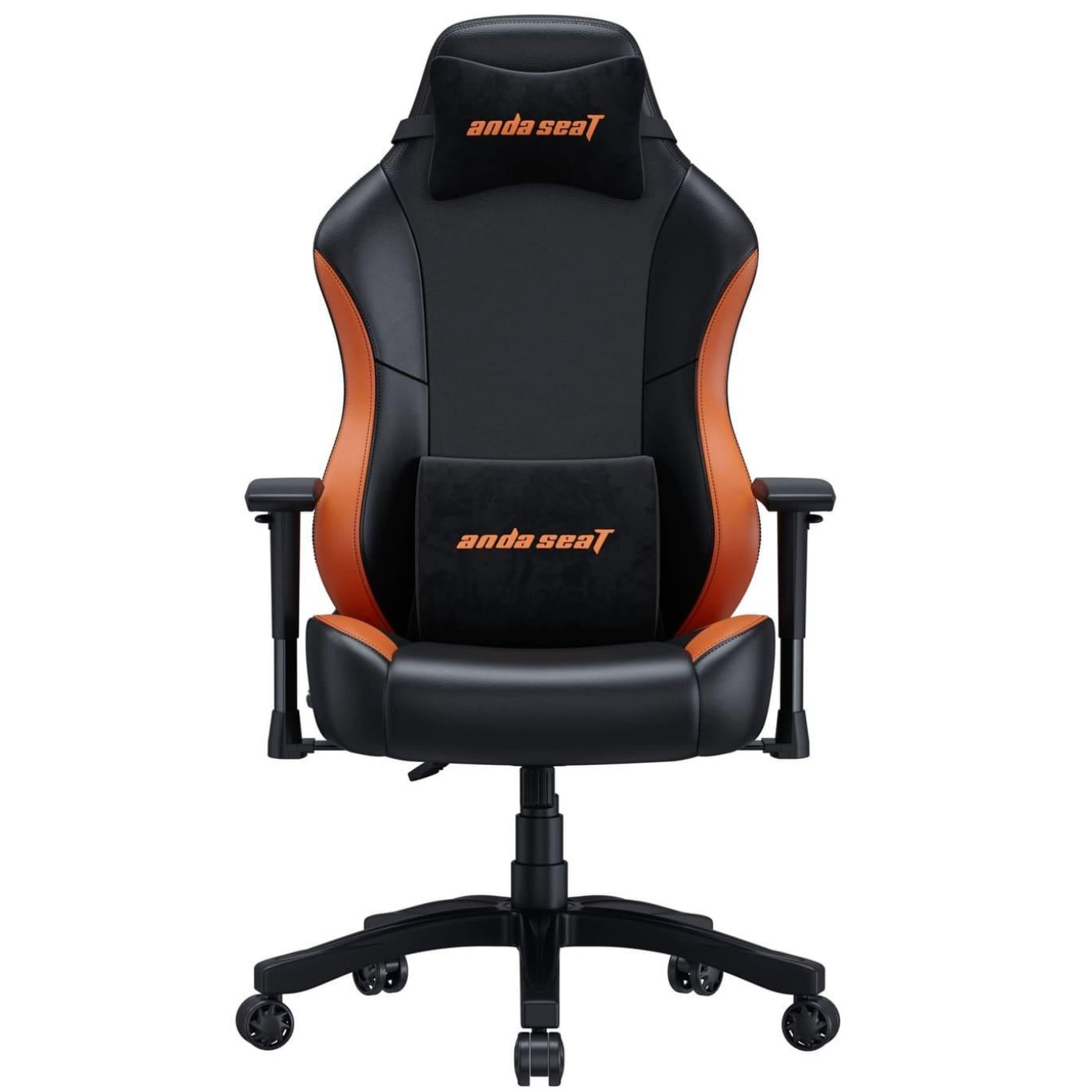 Ігрове крісло Anda Seat Luna Size L Black/Orange (AD18-48-BO-PV)