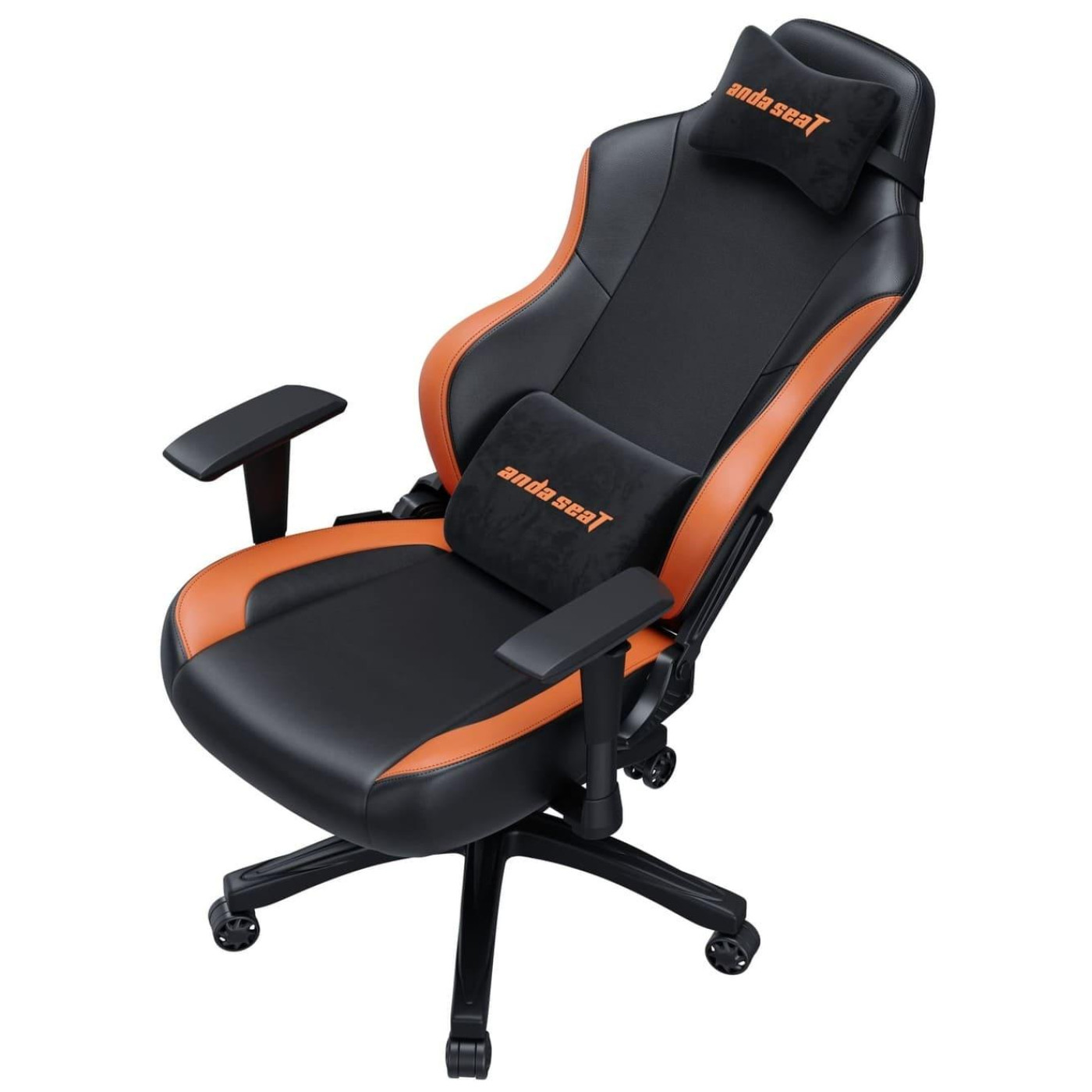 Ігрове крісло Anda Seat Luna Size L Black/Orange (AD18-48-BO-PV)