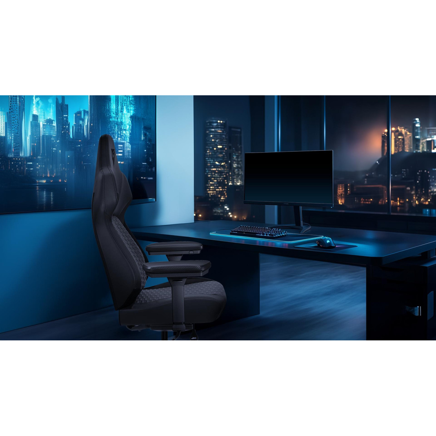 Игровое кресло TX3 Core Smart Racer Black (TEGC-2069101.11)