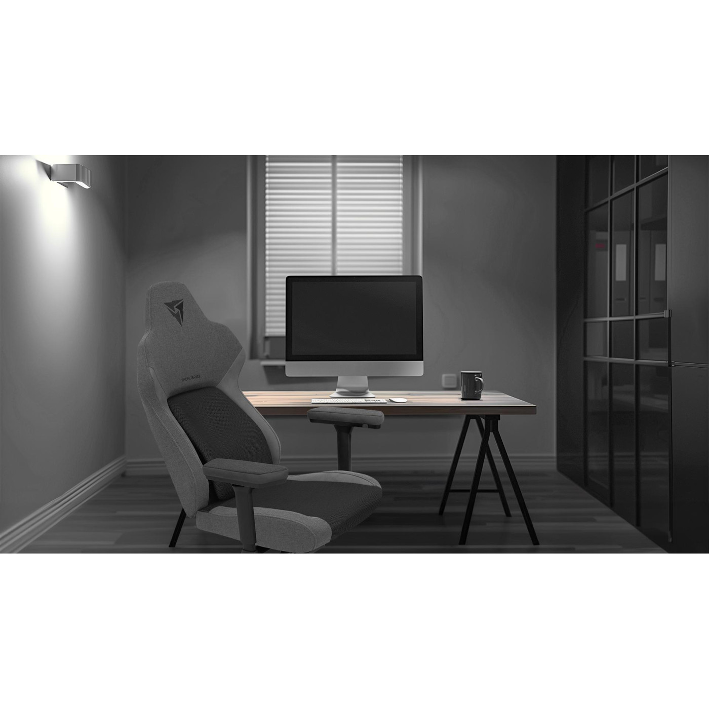 Игровое кресло TX3 Core Smart Mesh Black (TEGC-2072101.11)