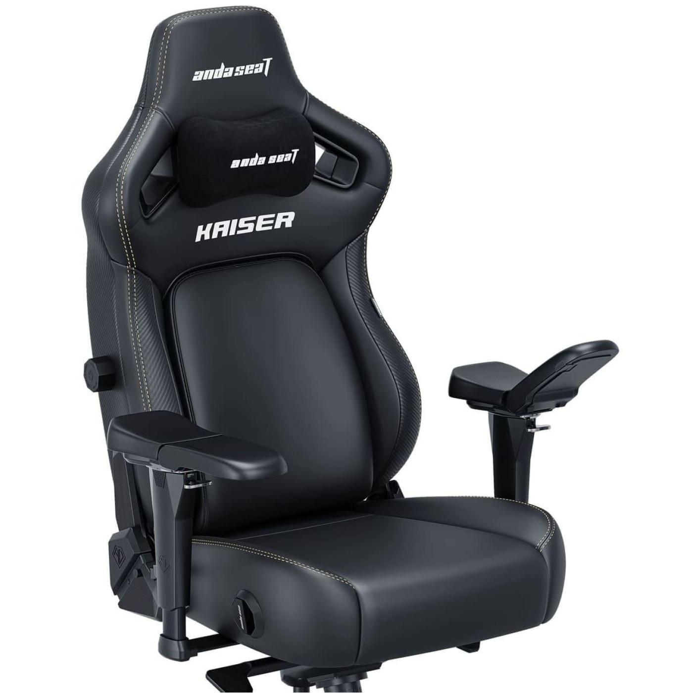 Игровое кресло Anda Seat Kaiser 4 Size XL Black Premium PVC (AD12YDDC-XLL-20-B-PV/C)