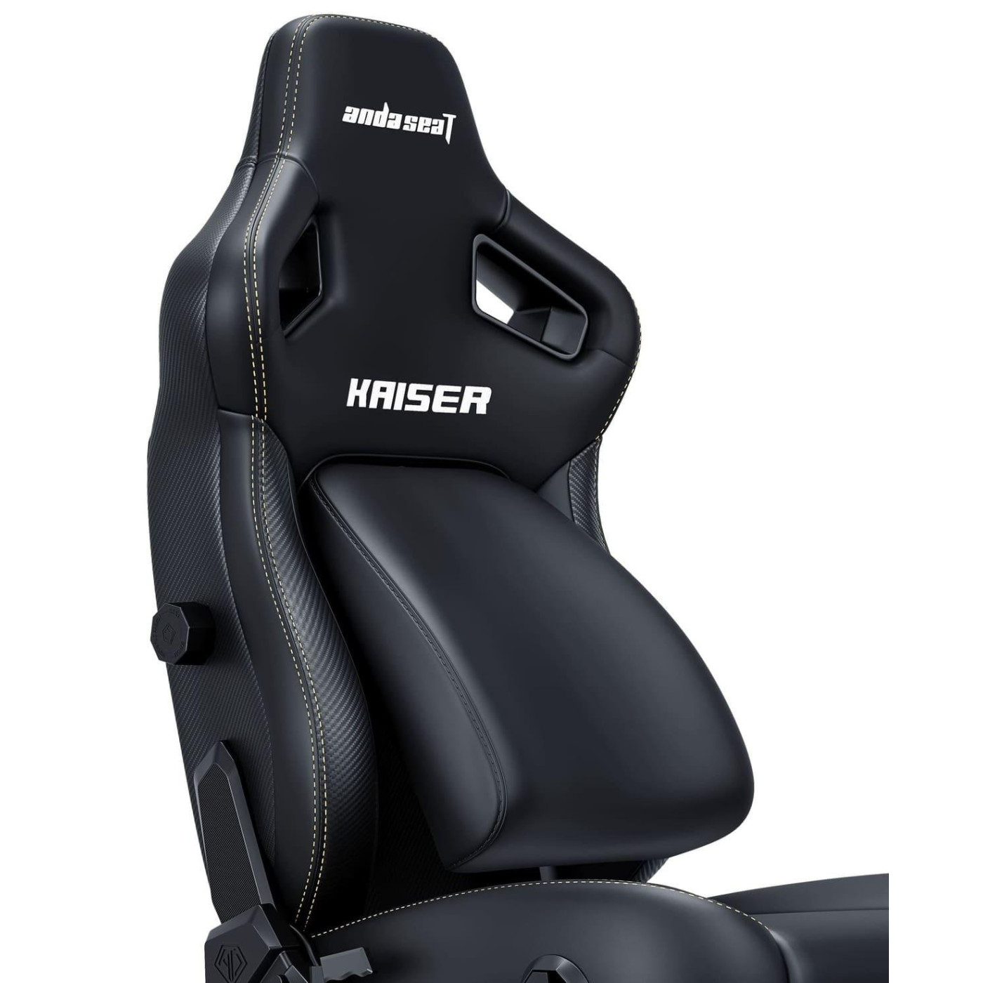 Игровое кресло Anda Seat Kaiser 4 Size XL Black Premium PVC (AD12YDDC-XLL-20-B-PV/C)