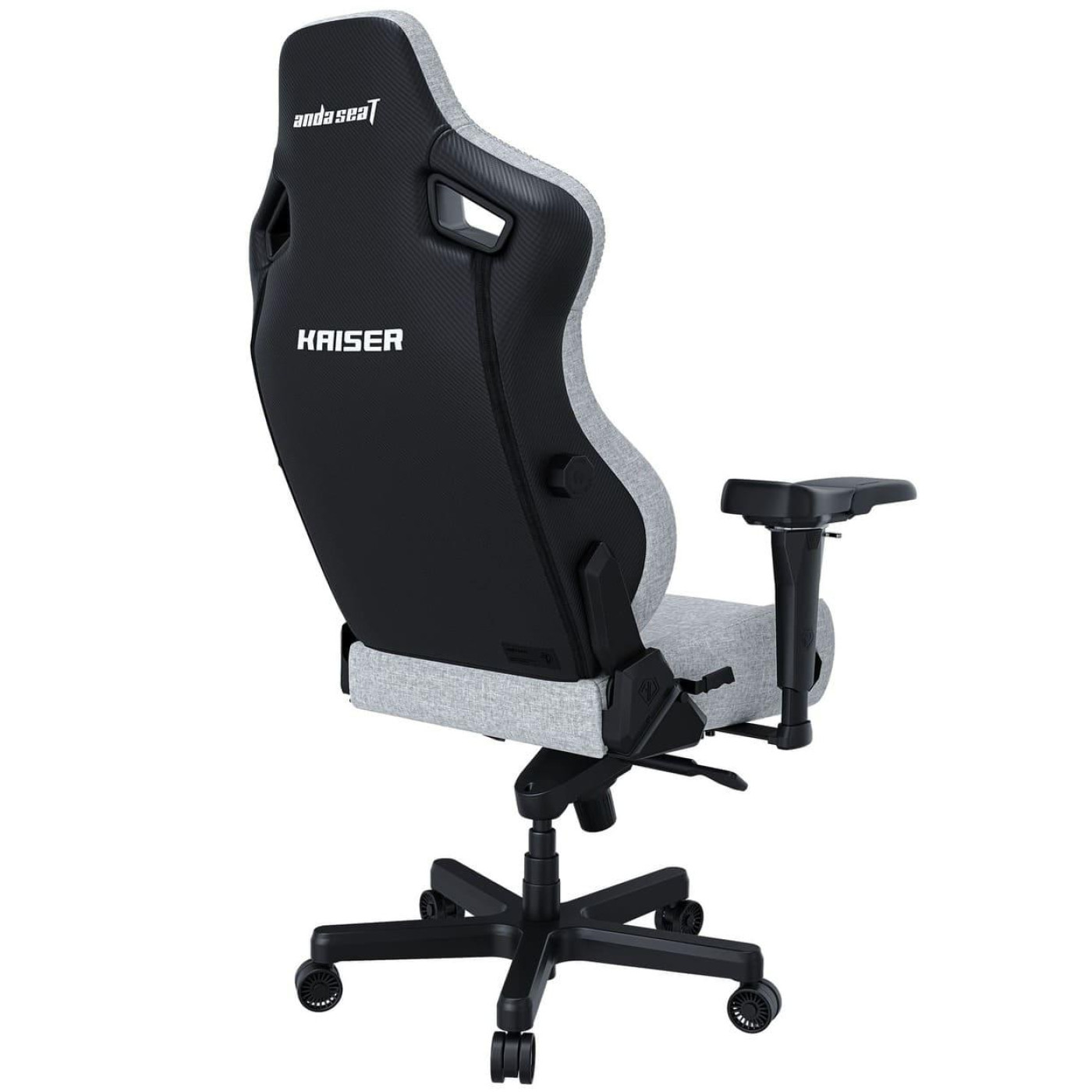 Игровое кресло Anda Seat Kaiser 4 Size XL Gray Linen Fabric (AD12YDDC-XLL-20-G-CF)