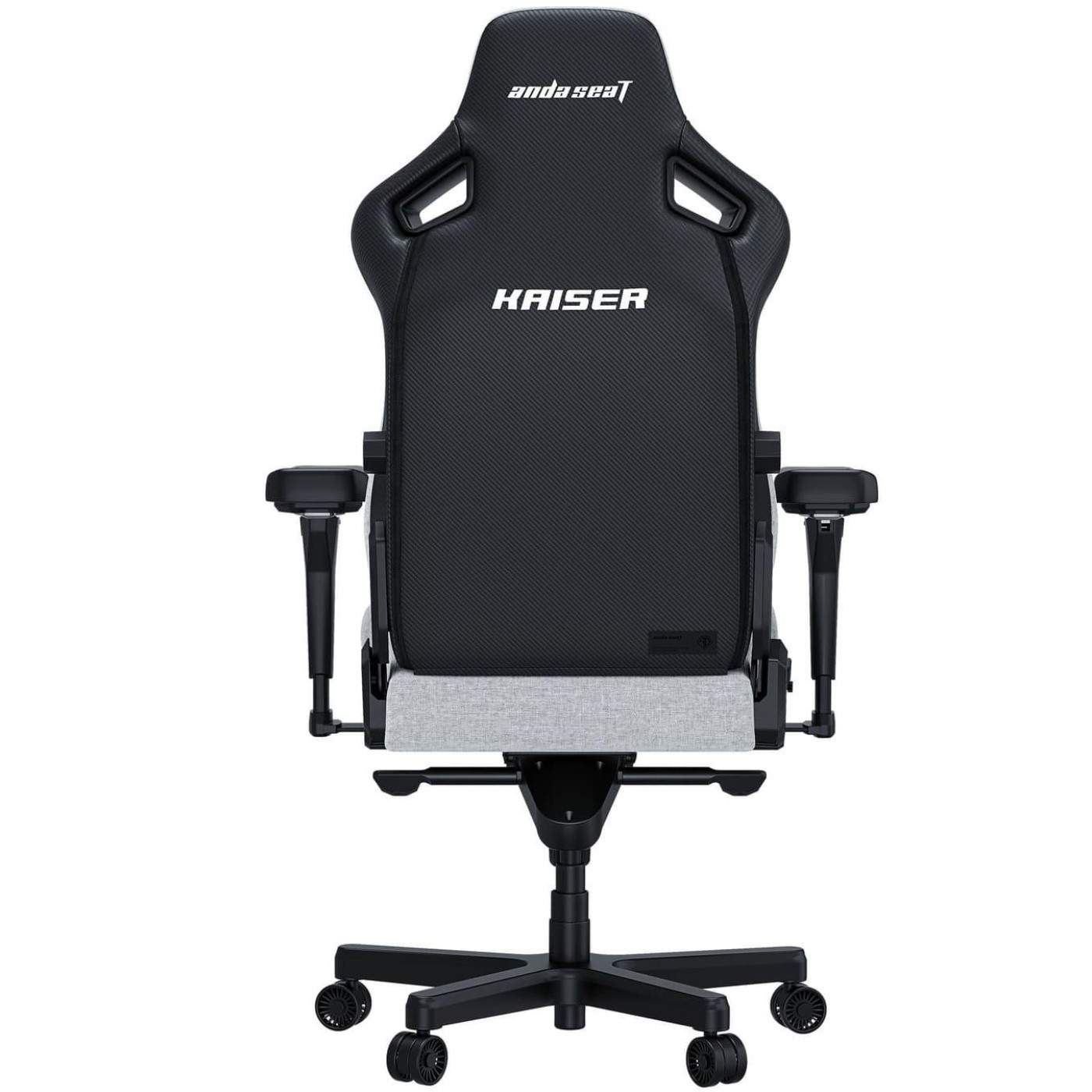 Игровое кресло Anda Seat Kaiser 4 Size XL Gray Linen Fabric (AD12YDDC-XLL-20-G-CF)
