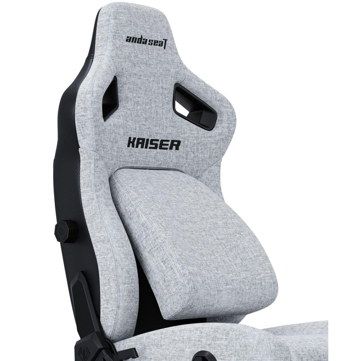 Игровое кресло Anda Seat Kaiser 4 Size XL Gray Linen Fabric (AD12YDDC-XLL-20-G-CF)