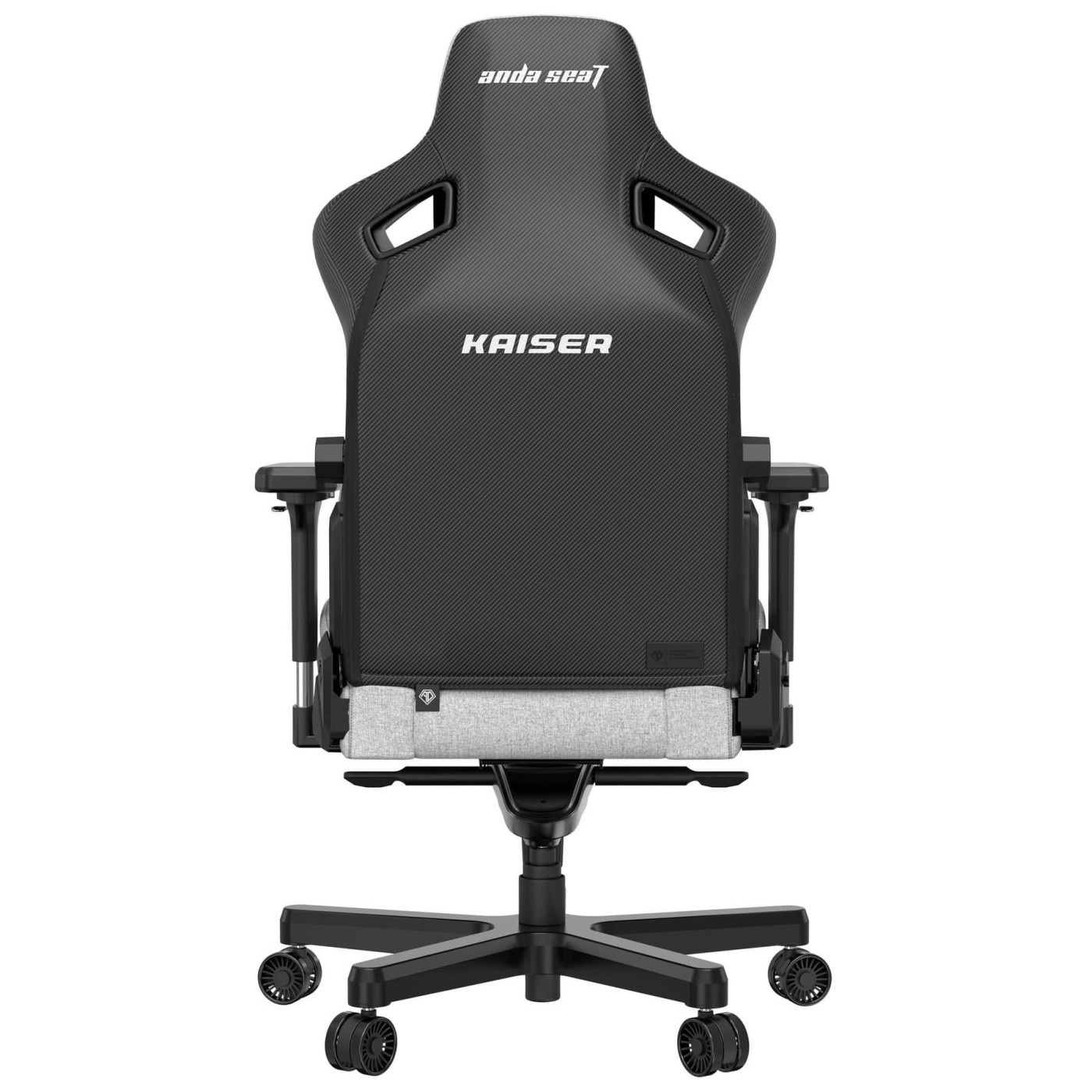 Ігрове крісло Anda Seat Kaiser 3 XL (AD12YDC-XL-01-G-PVF) Gray Fabric (AD12YDC-XL-01-G-PV/F)