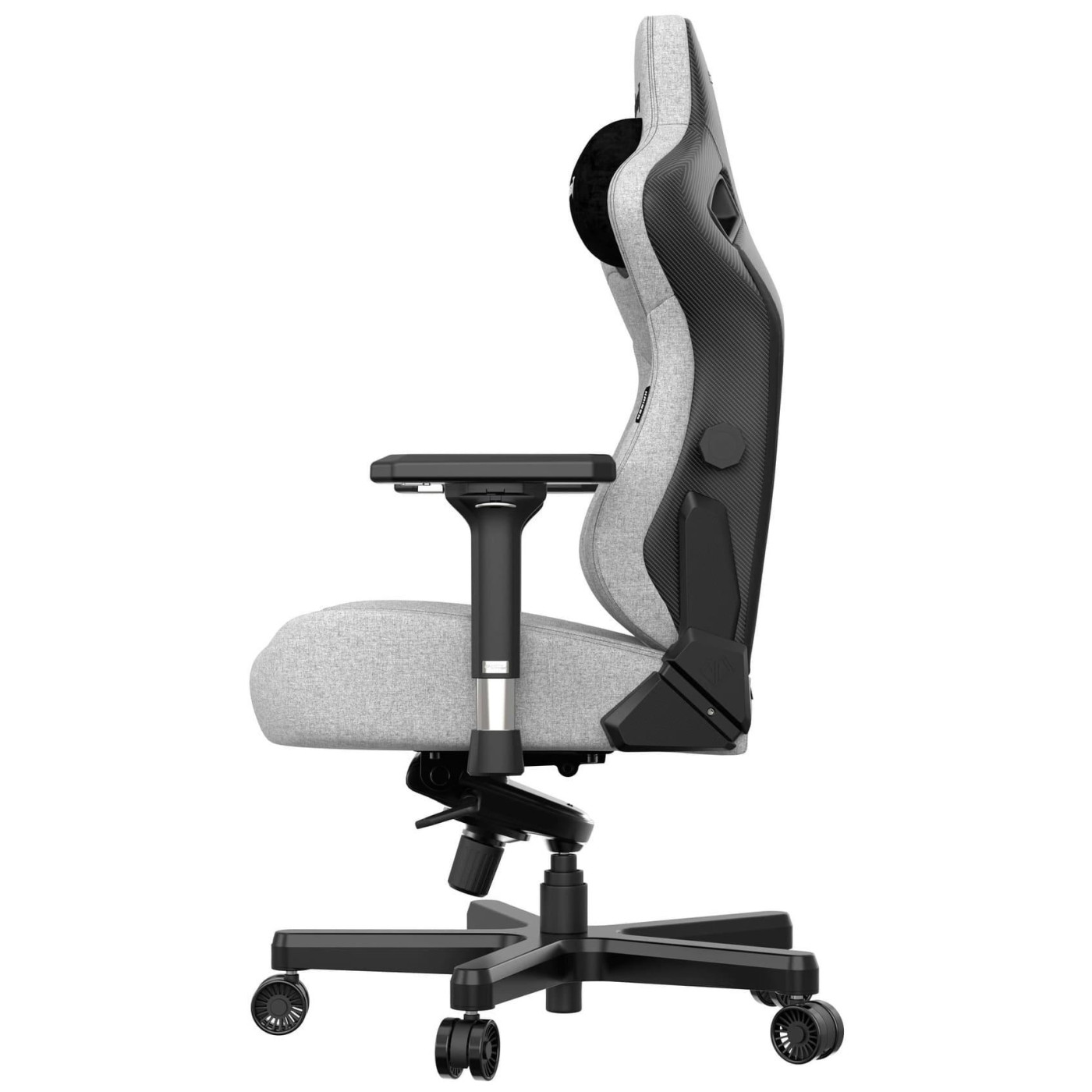 Ігрове крісло Anda Seat Kaiser 3 XL (AD12YDC-XL-01-G-PVF) Gray Fabric (AD12YDC-XL-01-G-PV/F)
