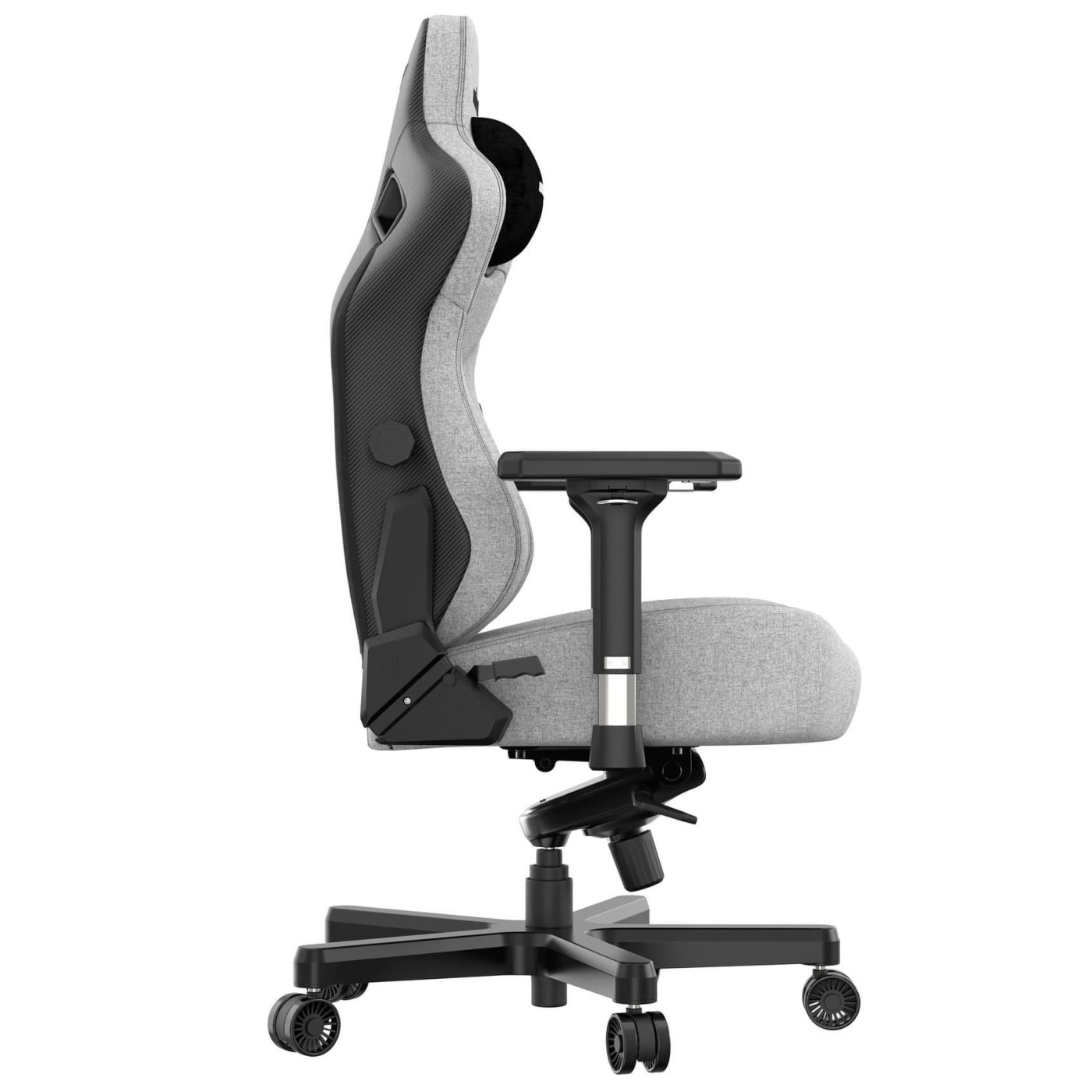 Ігрове крісло Anda Seat Kaiser 3 XL (AD12YDC-XL-01-G-PVF) Gray Fabric (AD12YDC-XL-01-G-PV/F)