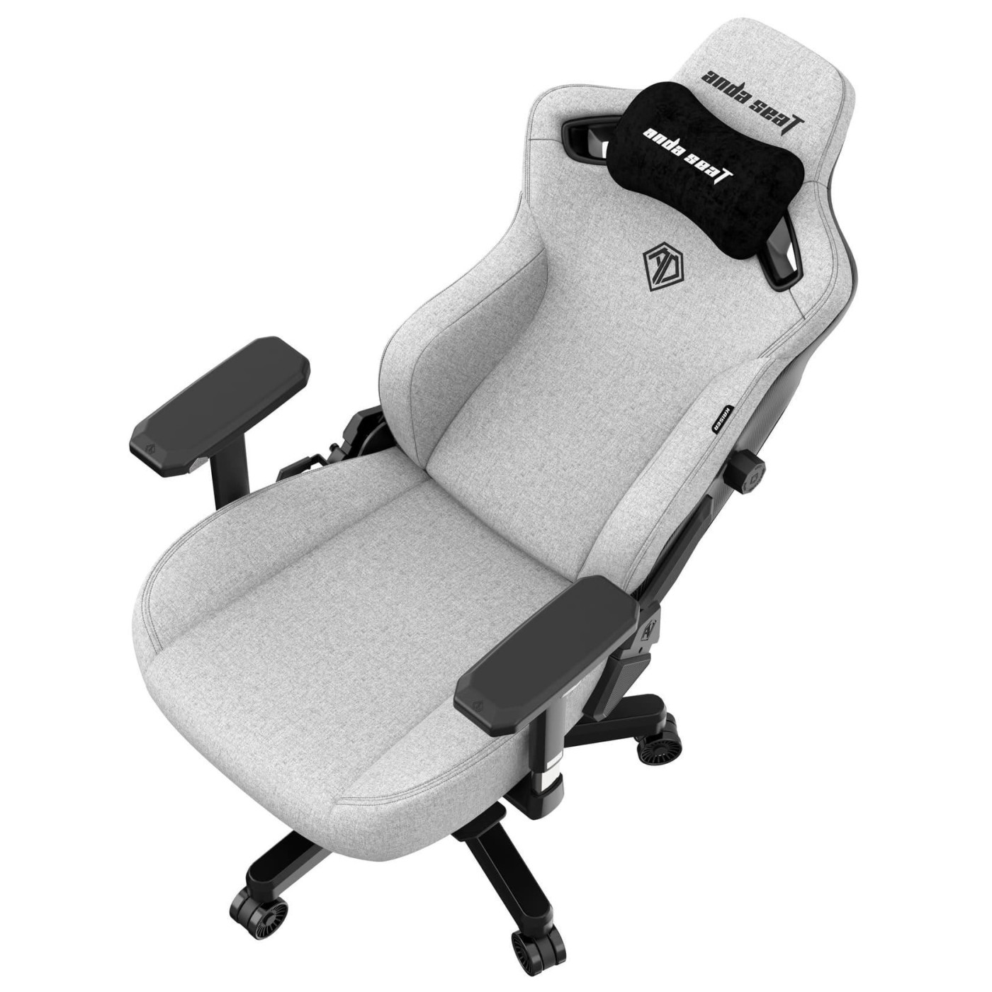 Ігрове крісло Anda Seat Kaiser 3 XL (AD12YDC-XL-01-G-PVF) Gray Fabric (AD12YDC-XL-01-G-PV/F)