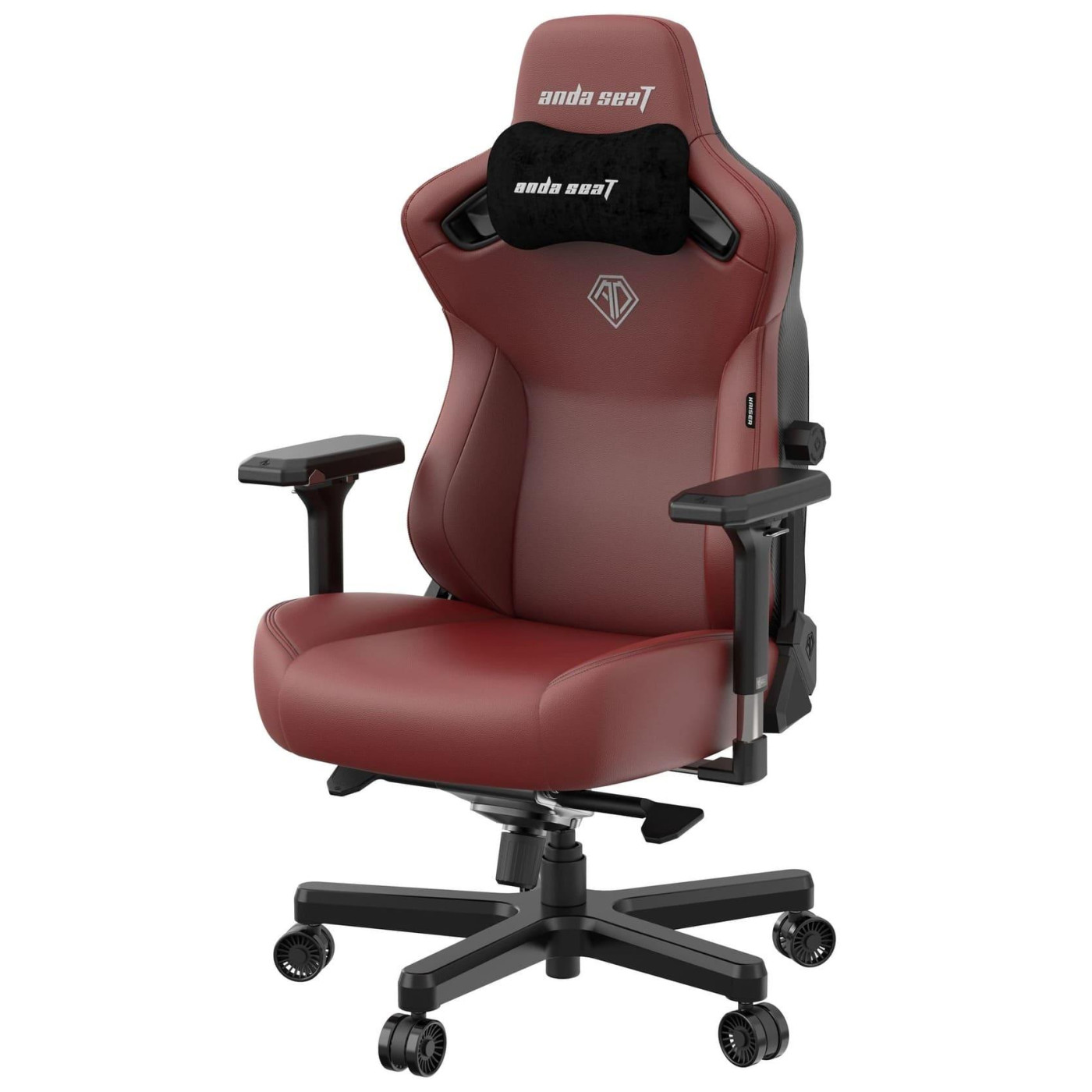 Ігрове крісло Anda Seat Kaiser 3 XL (AD12YDC-XL-01-A-PVC) Maroon (AD12YDC-XL-01-A-PV/C)