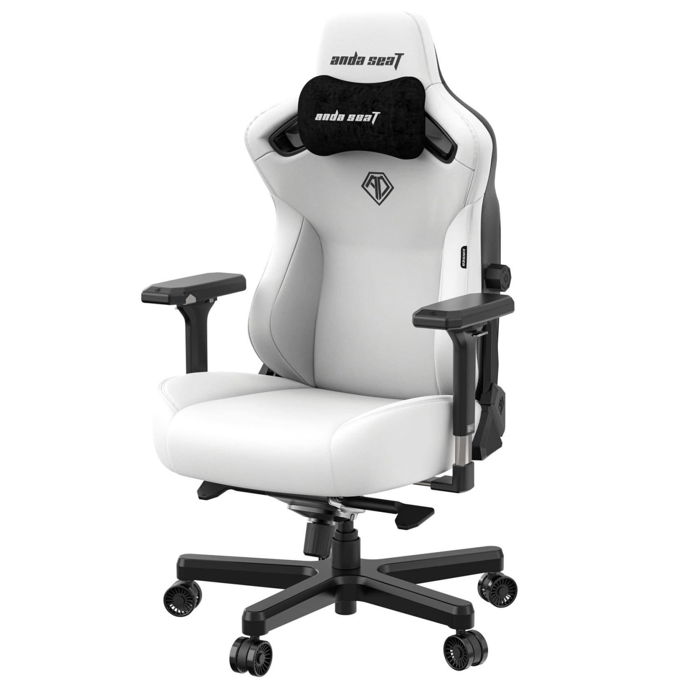 Ігрове крісло Anda Seat Kaiser 3 XL White (AD12YDC-XL-01-W-PV/C)