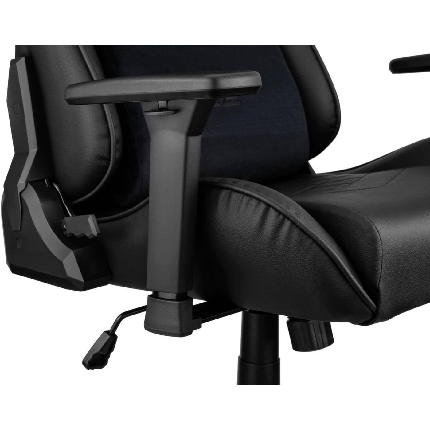Ігрове крісло 2E Gaming Bushido II Black/Black (2E-GC-BUS-BK)