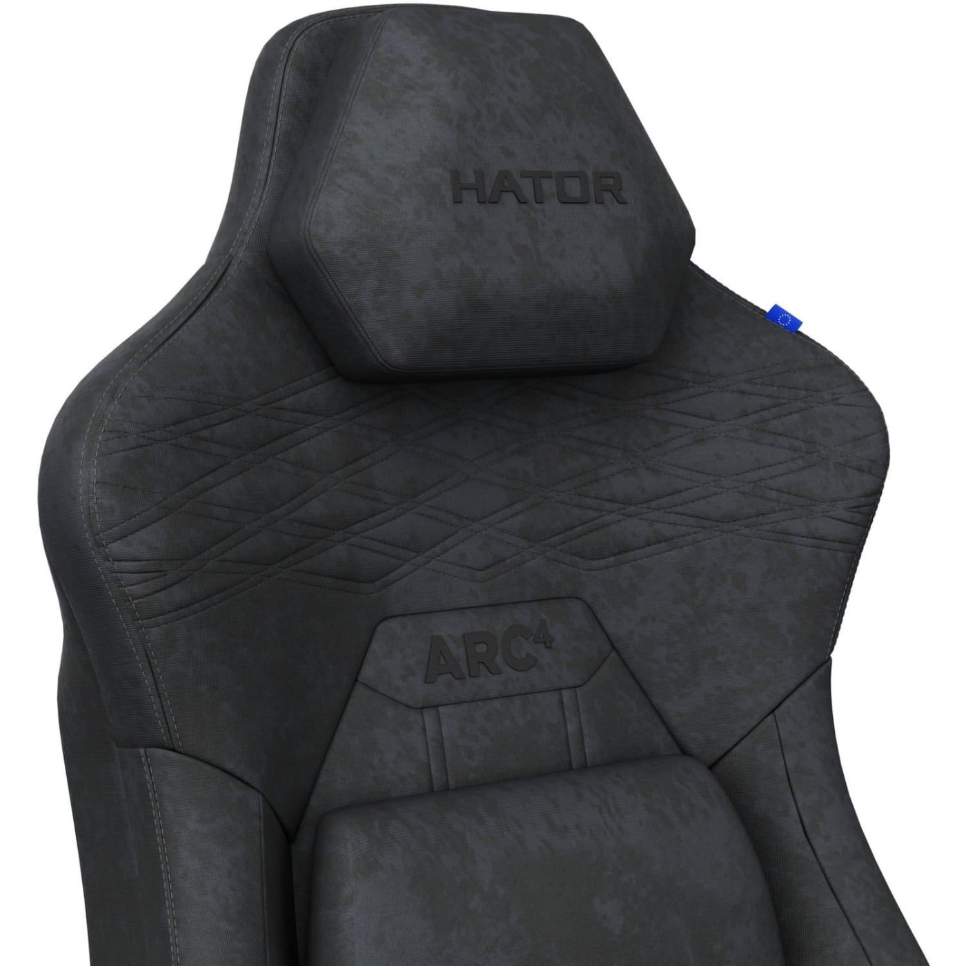 Ігрове крісло HATOR Arc 4 XXL Velour Black (HTC4440XXL)