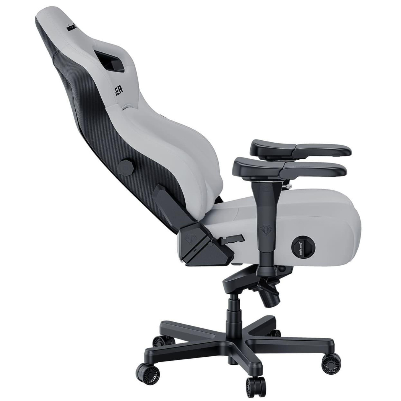 Ігрове крісло Anda Seat Kaiser 4 Size XL White Premium PVC (AD12YDDC-XLL-20-W-PV/C)
