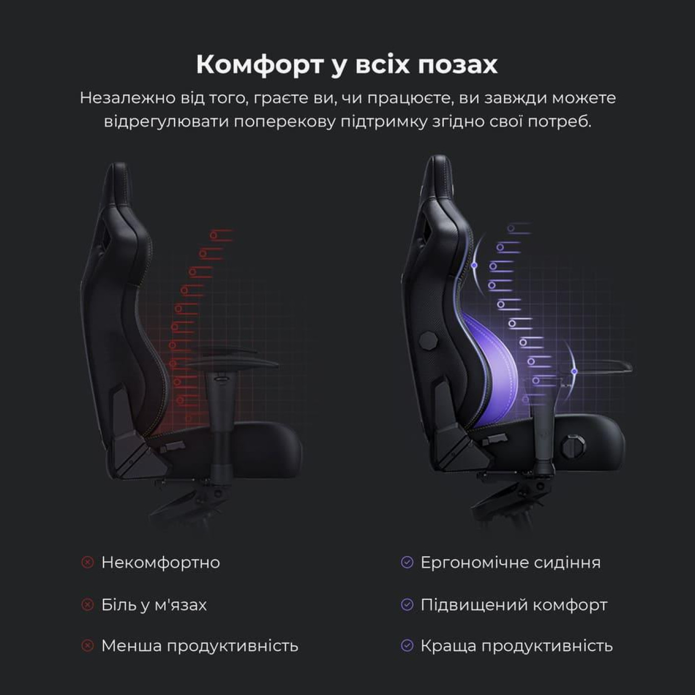Ігрове крісло Anda Seat Kaiser 4 Size XL White Premium PVC (AD12YDDC-XLL-20-W-PV/C)