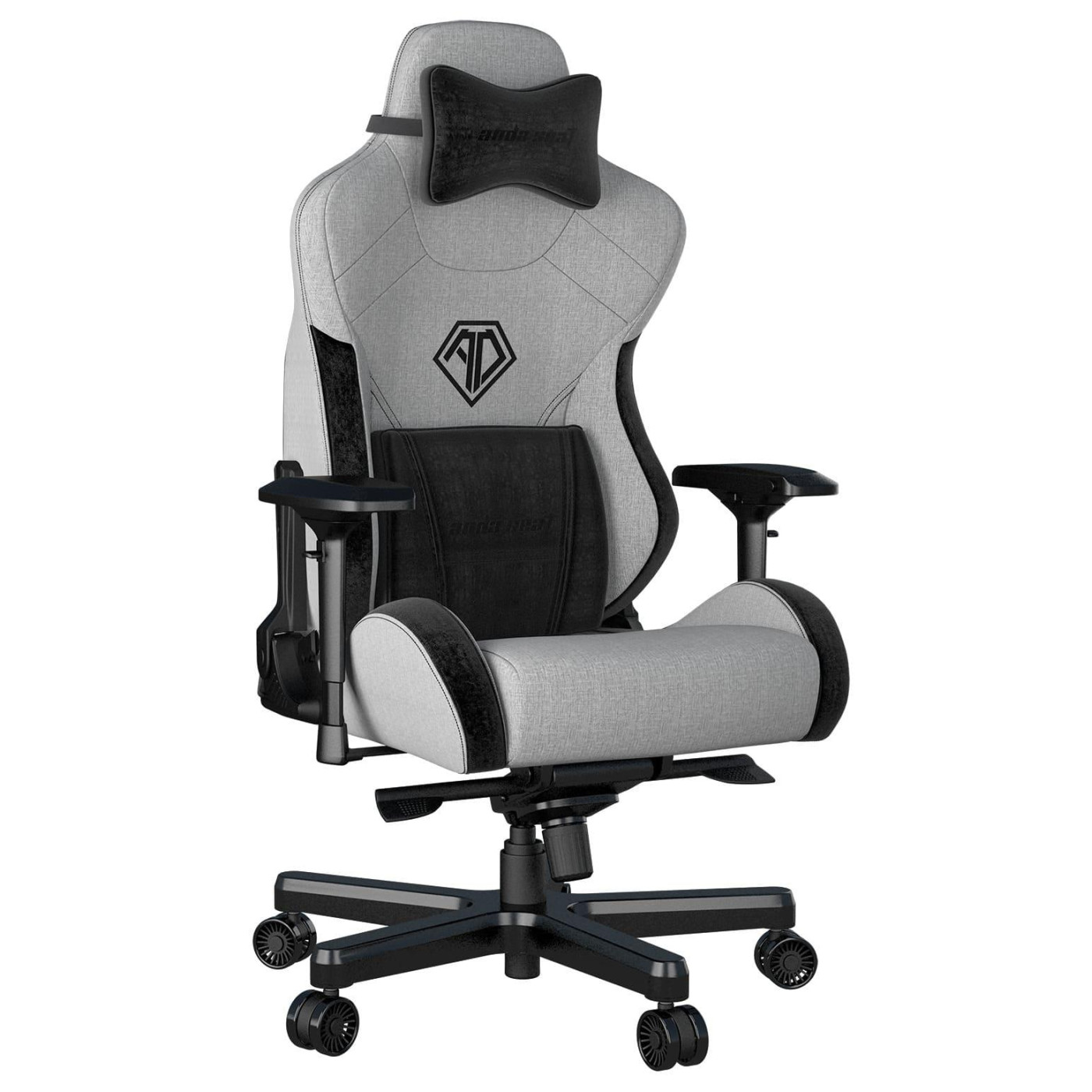 Ігрове крісло Anda Seat T-Pro 2 XL Grey/Black (AD12XLLA-01-GB-F)