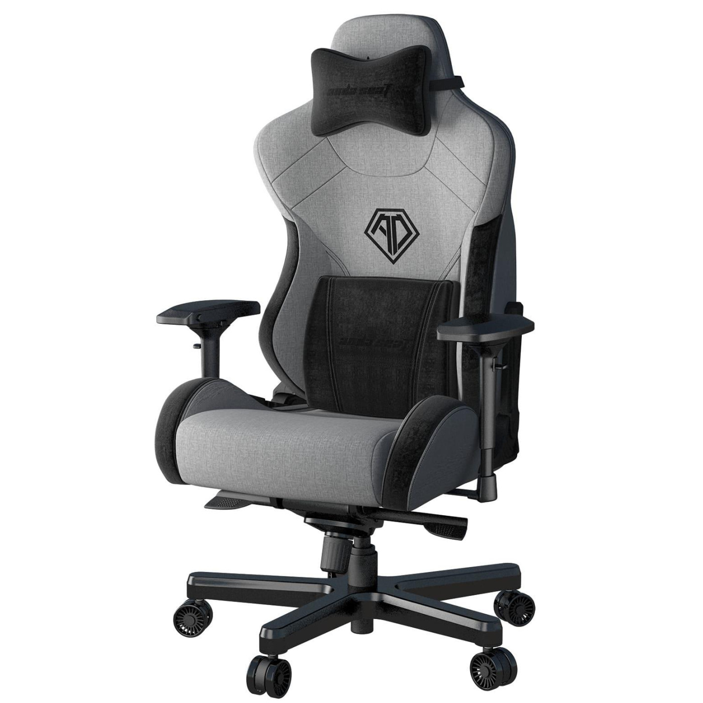 Ігрове крісло Anda Seat T-Pro 2 XL Grey/Black (AD12XLLA-01-GB-F)