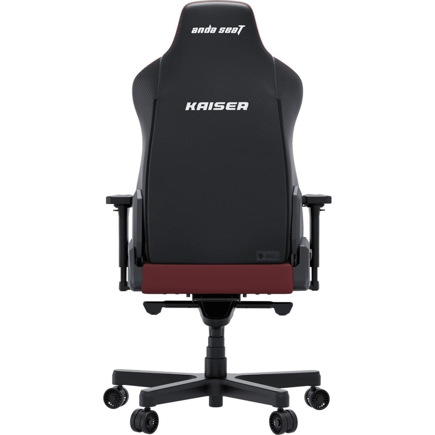 Ігрове крісло Anda Seat Kaiser 3E Maroon PVC Size XL (AD23YC-XL-09-A-PV/C-A01)