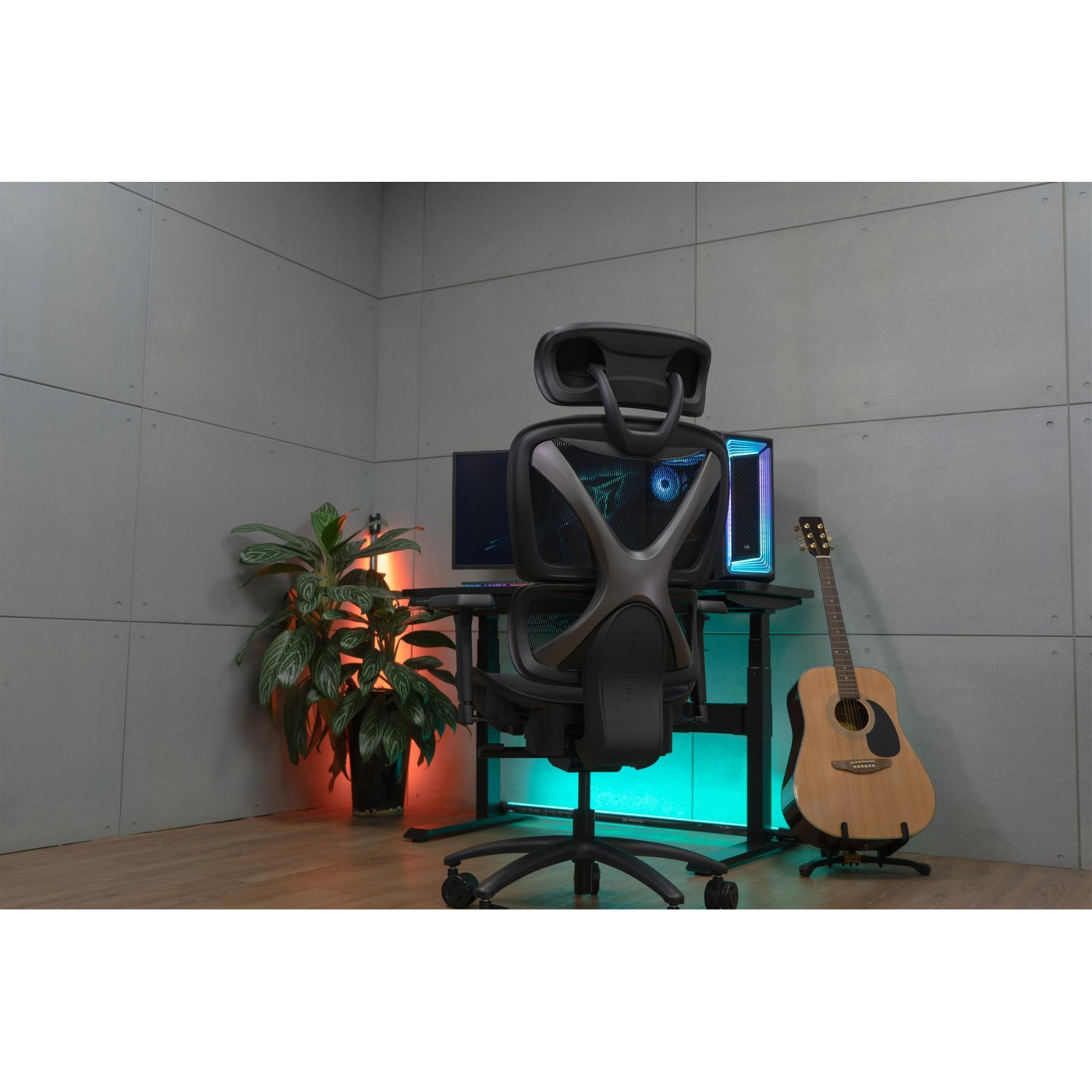 Игровое кресло TX3 XTC Mesh Black (TEGC-3054101.11)