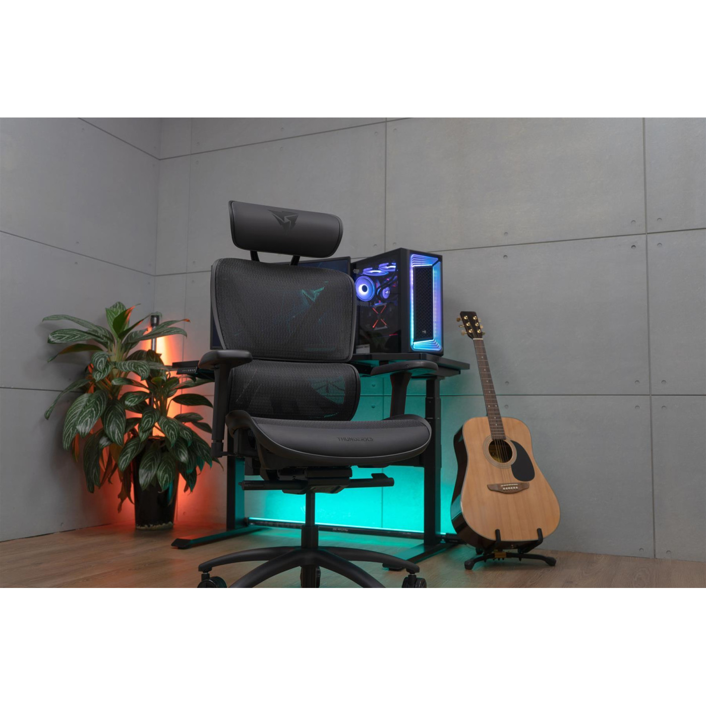 Игровое кресло TX3 XTC Mesh Black (TEGC-3054101.11)