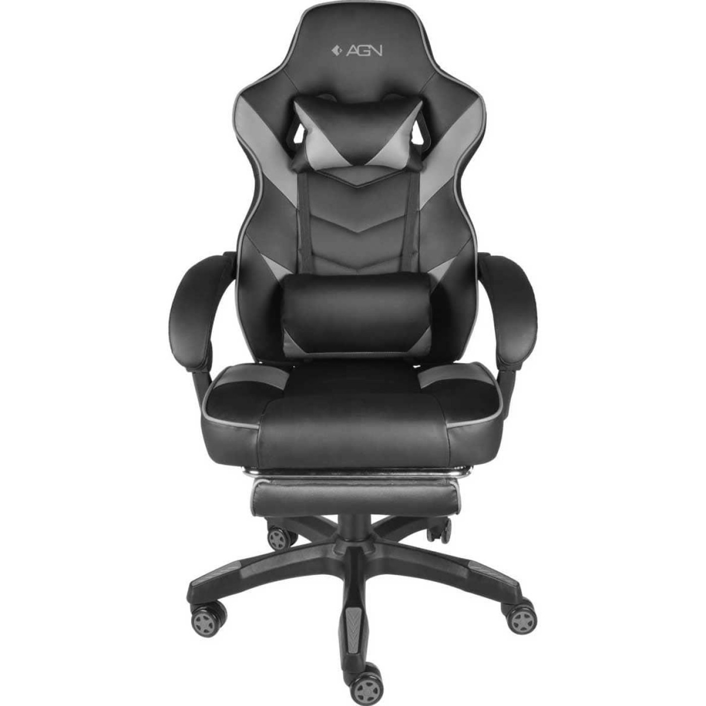 Ігрове крісло AGN AGN09-26 Black Grey (AGN09-26)