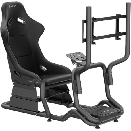 Игровое кресло AGN AGN07-BS-KP01 кокпит с креплением для руля, монитора, педалей и коробки передач Black (AGN07-BS-KP01)