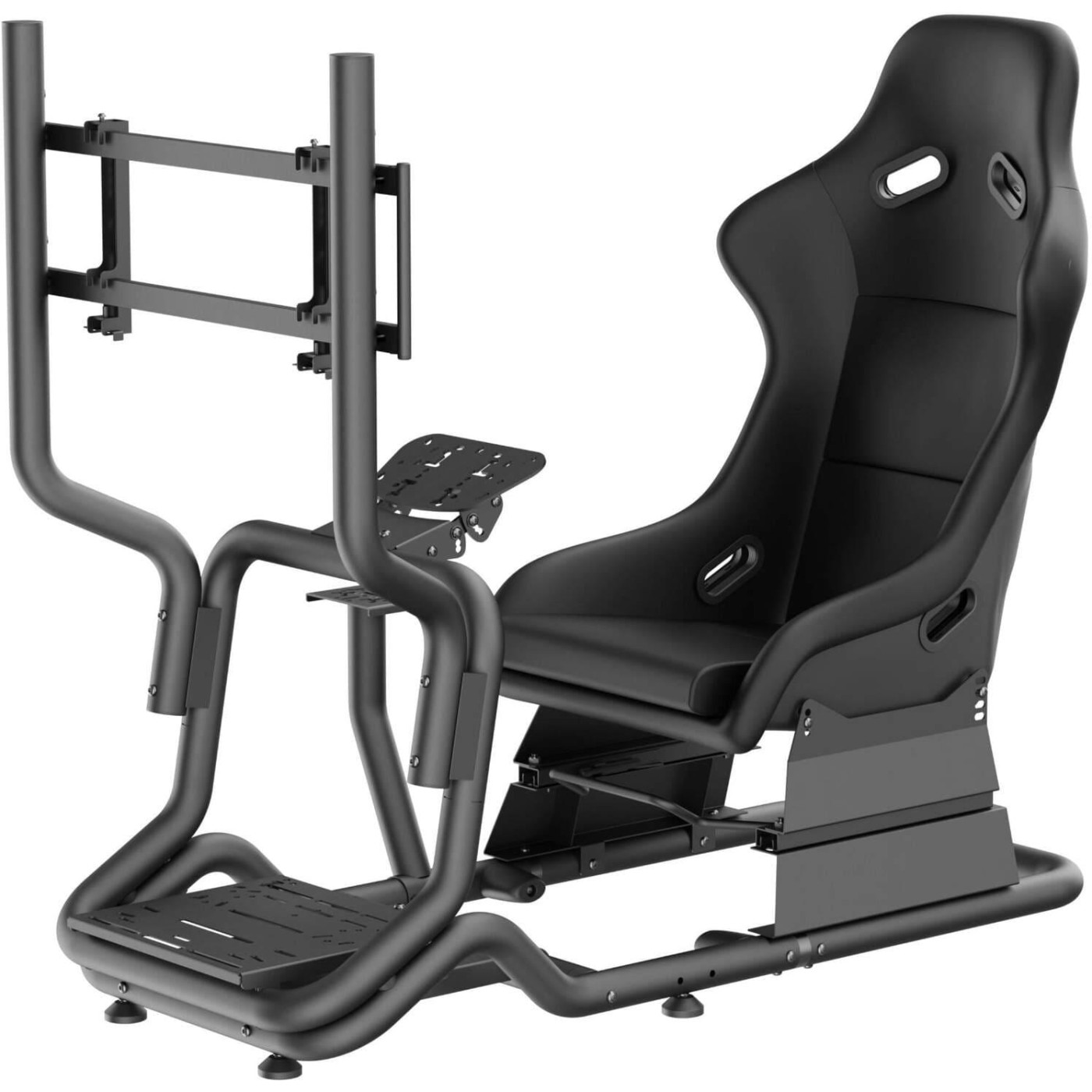 Игровое кресло AGN AGN07-BS-KP01 кокпит с креплением для руля, монитора, педалей и коробки передач Black (AGN07-BS-KP01)