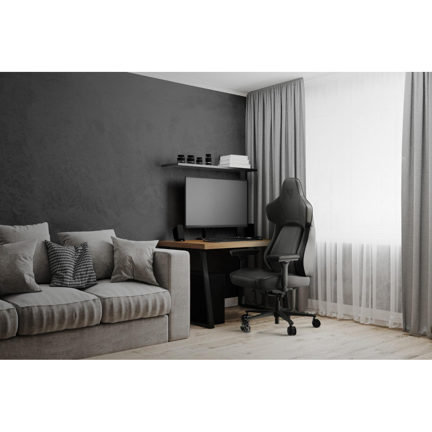 Ігрове крісло TX3 Core Modern Black (TEGC-2057101.11)