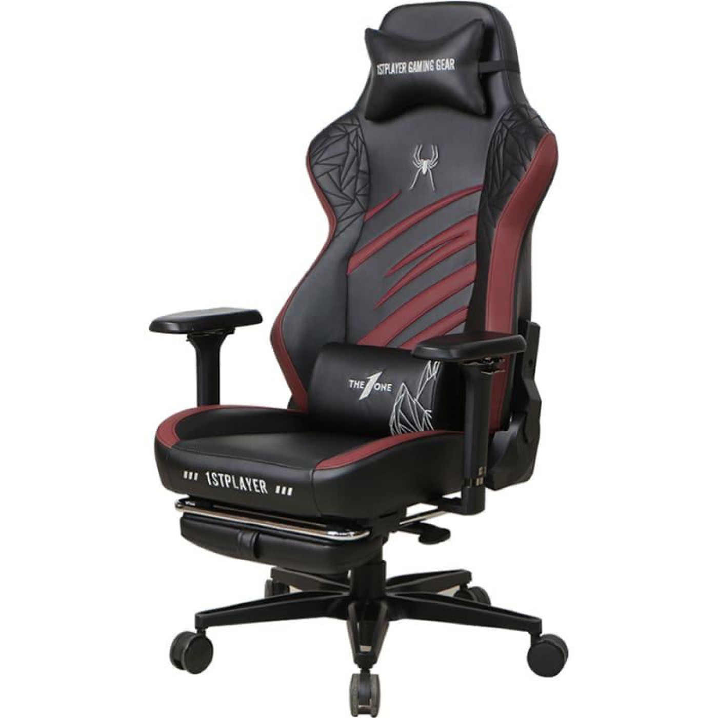 Ігрове крісло 1stPlayer Duke Black Red (DUKE-FR-BKRE)