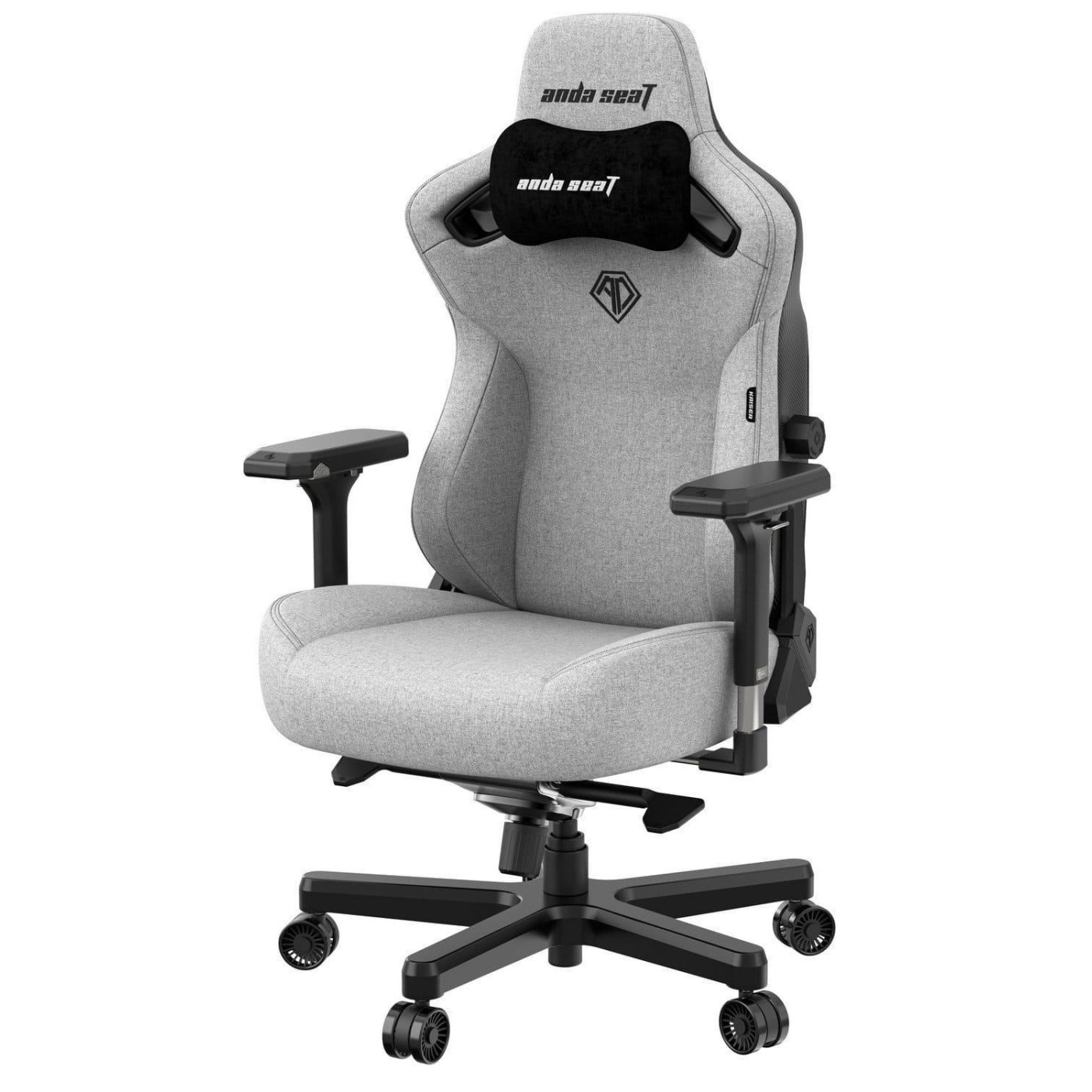 Ігрове крісло Anda Seat Kaiser 3 L Grey (AD12YDC-L-01-G-PV/F)