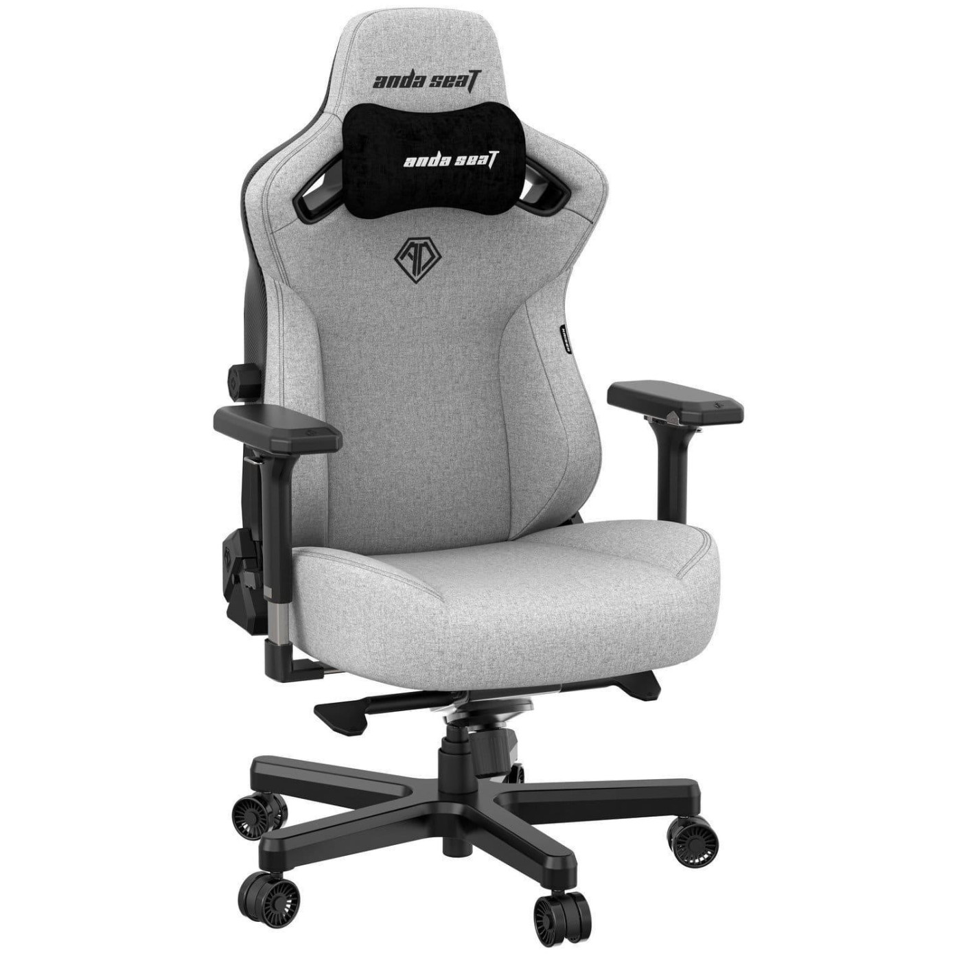 Ігрове крісло Anda Seat Kaiser 3 L Grey (AD12YDC-L-01-G-PV/F)