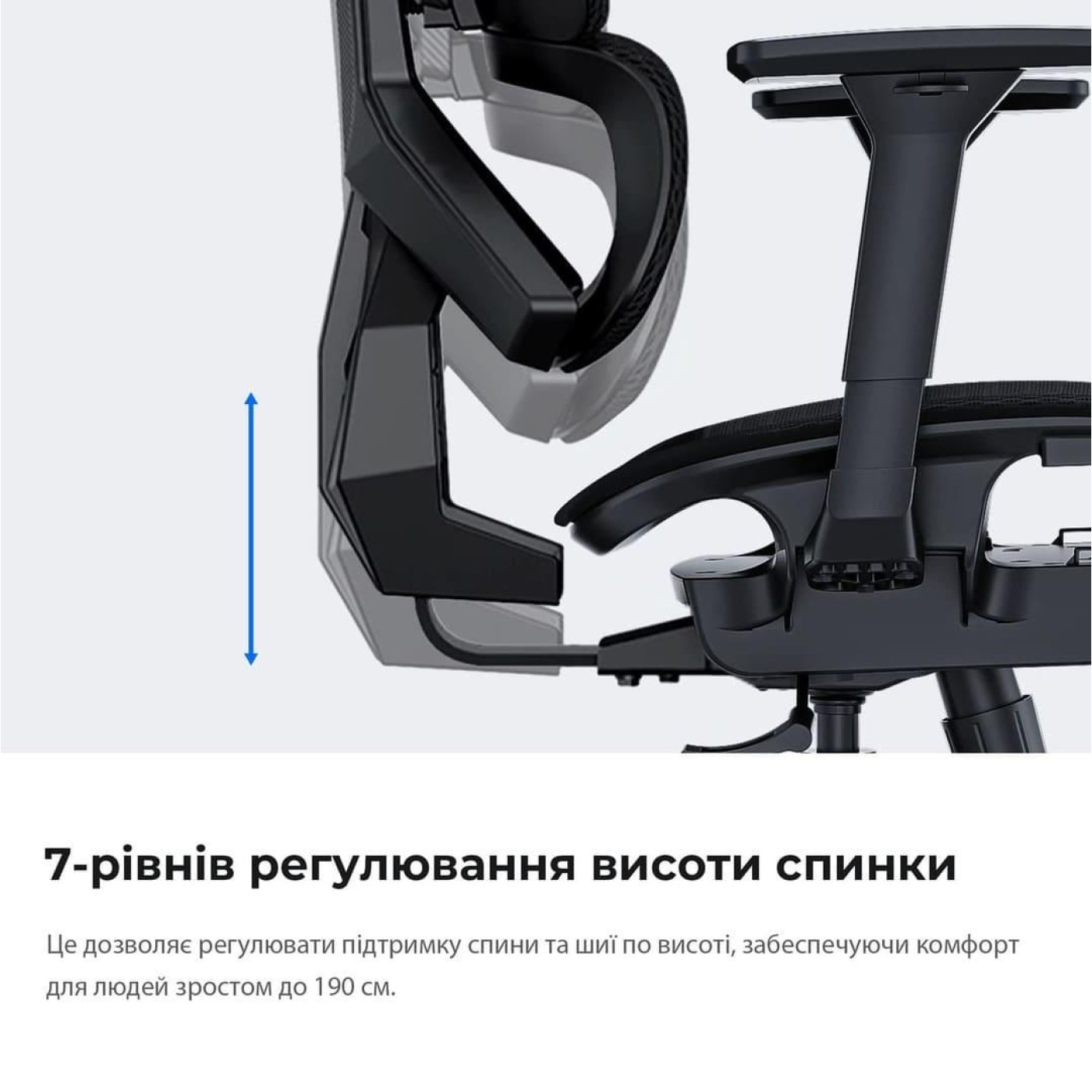 Игровое кресло Anda Seat X-Air Mega Size XL Mesh Gray Twilight (AD-WY-01-GGSP)