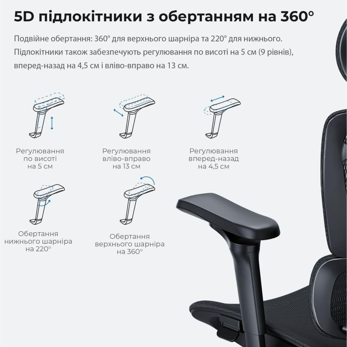 Игровое кресло Anda Seat X-Air Pro Size XL Mesh Space Black (AD-WY-01-BBB-B01)