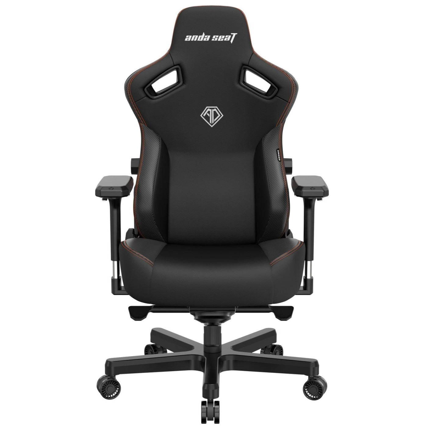 Игровое кресло Anda Seat Kaiser 3 L Black (AD12YDC-L-01-B-PV/C)
