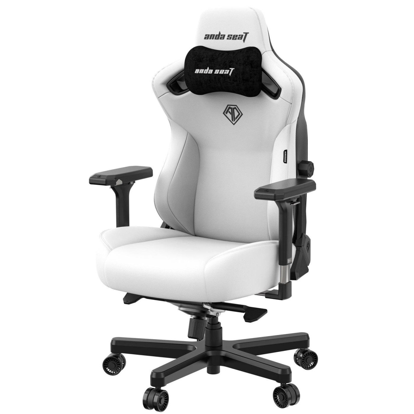 Ігрове крісло Anda Seat Kaiser 3 L White (AD12YDC-L-01-W-PV/C)