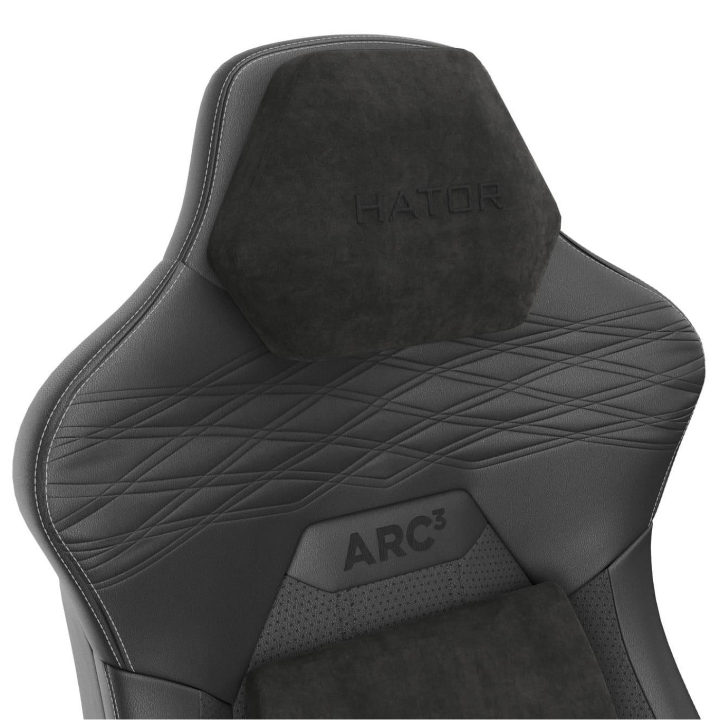 Ігрове крісло HATOR Arc 3 XL PU Black (HTC3400XL)